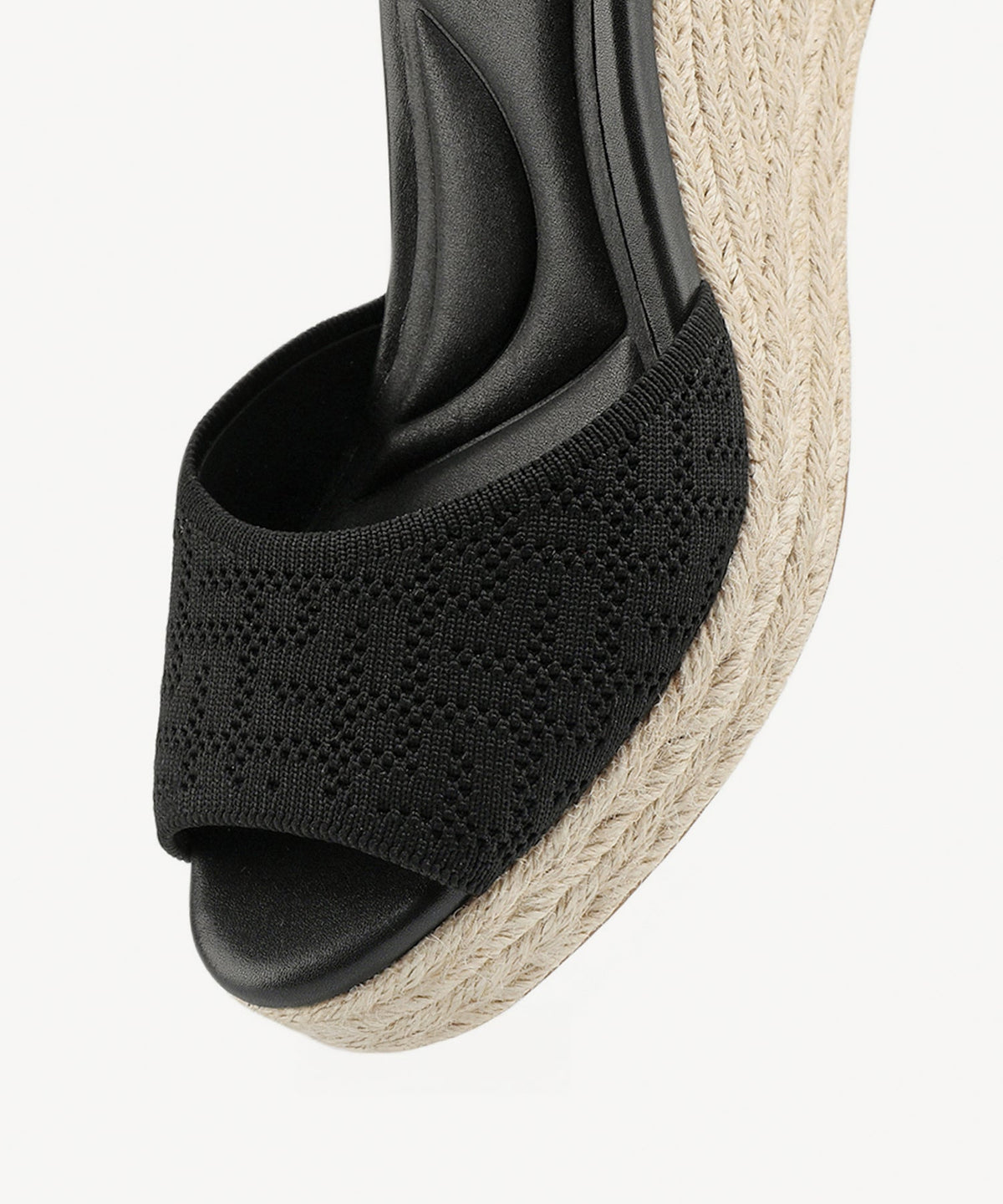 Commute Espadrilles Round Toe Wedge Sandal