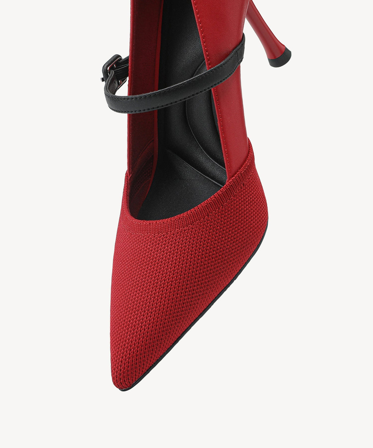 Bicolor Grace Pointed Toe Heeled Pump