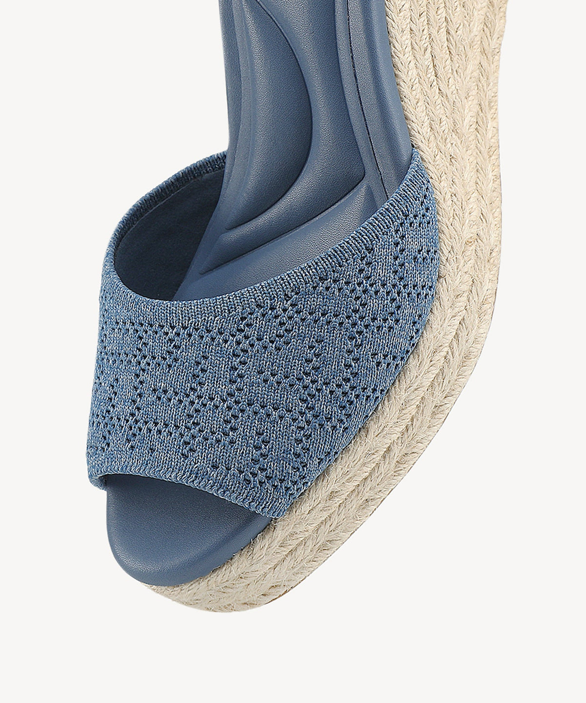 Commute Espadrilles Round Toe Wedge Sandal