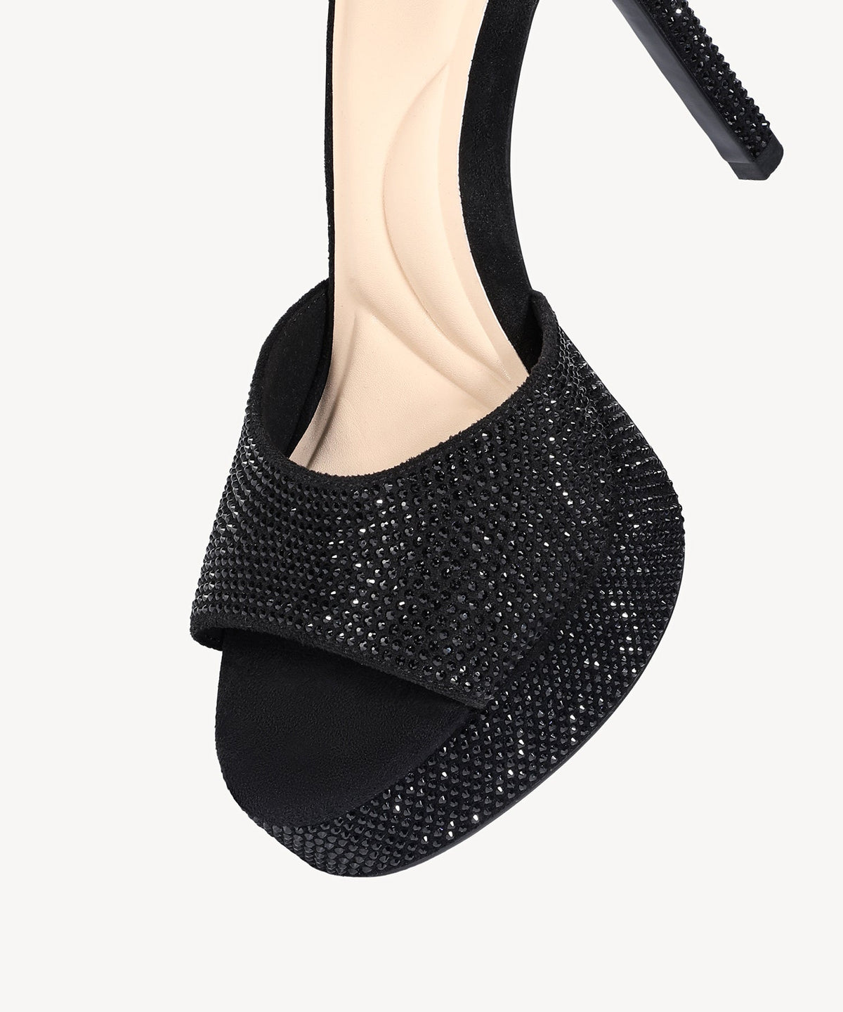 GlimmerRise Strapped Platform Heeled Sandal