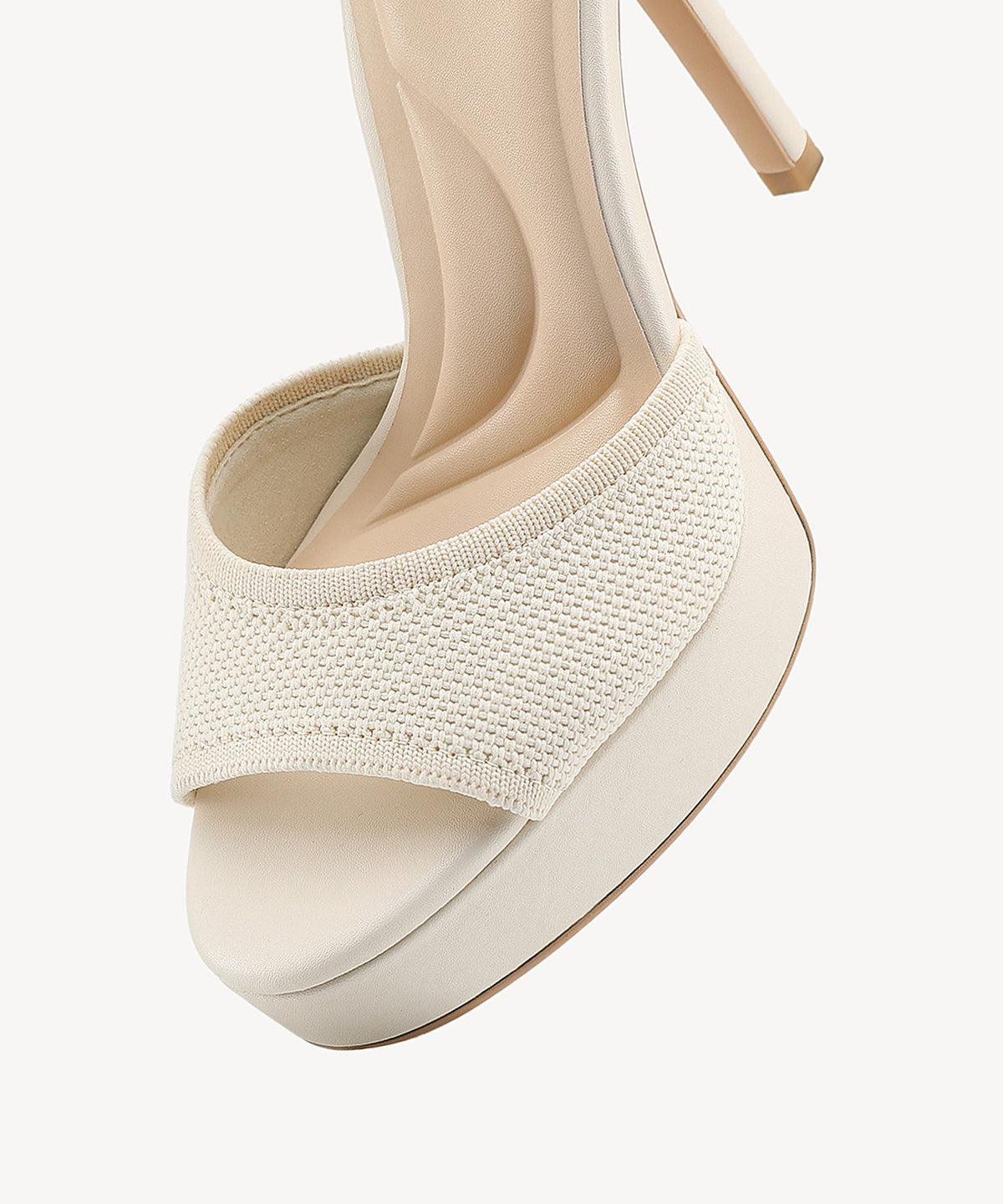 GlimmerRise Strapped Platform Heeled Sandal