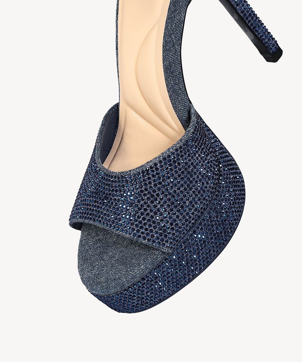 GlimmerRise Strapped Platform Heeled Sandal