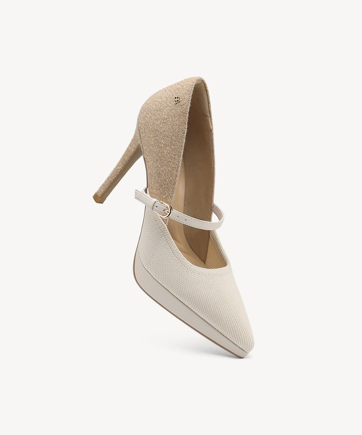 StyleFlex Duet Pointed Toe Heeled Platform Pump