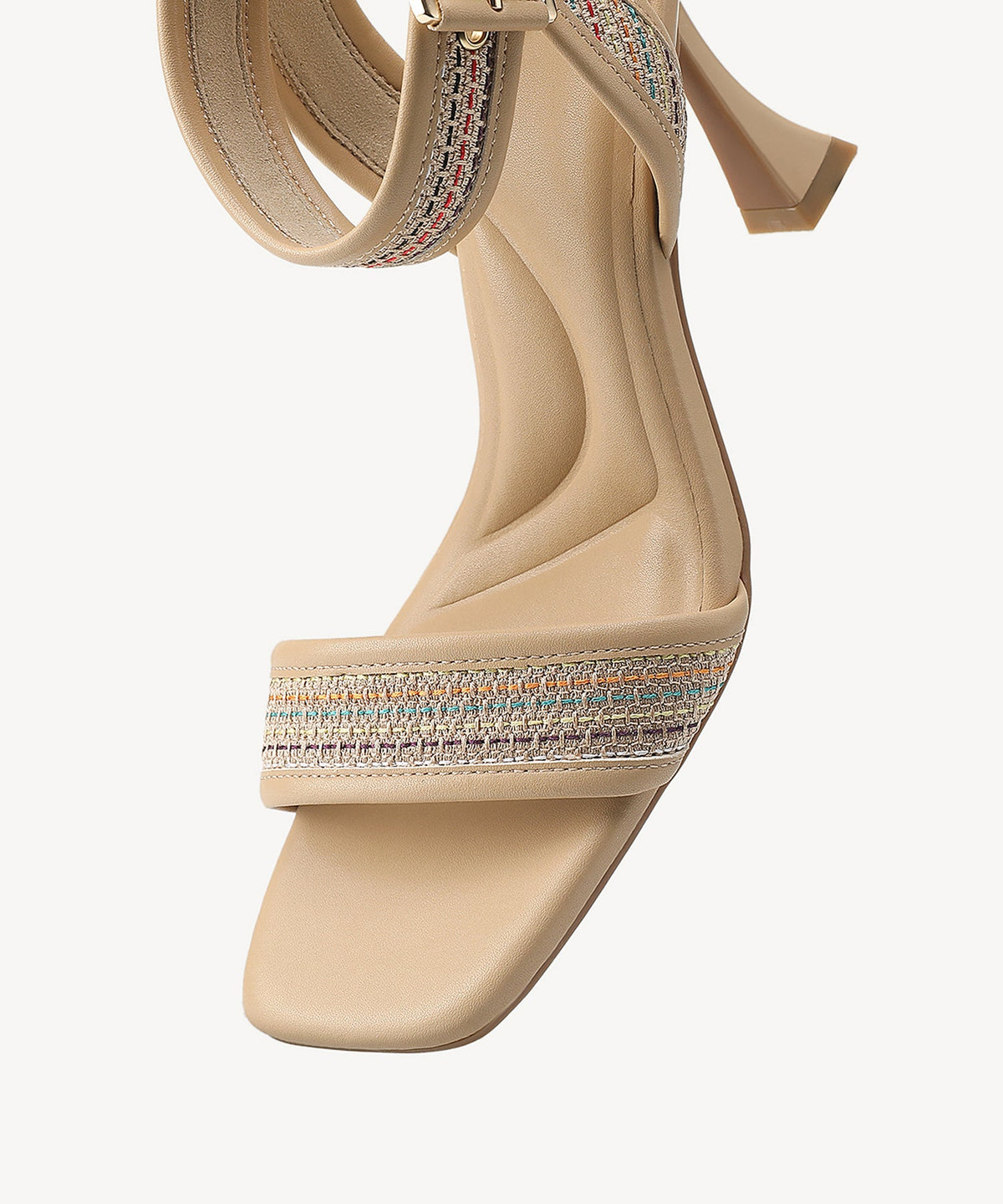 ComfyStrap Ankle Heeled Sandal
