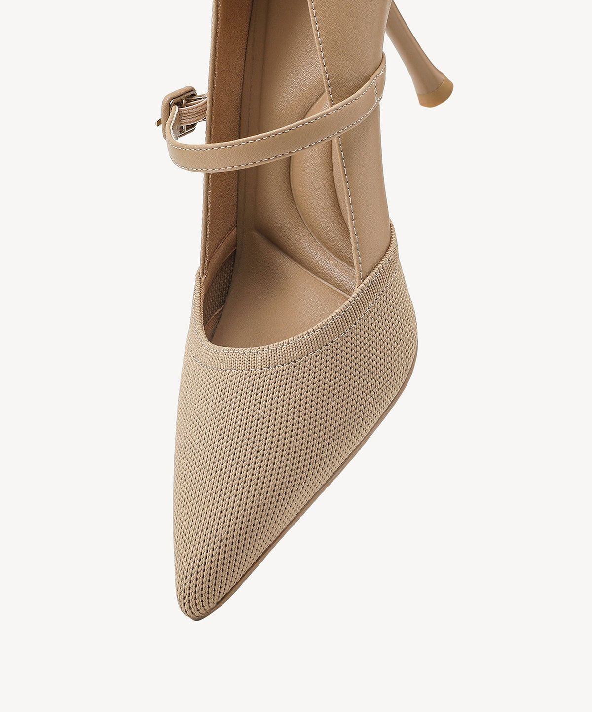 Bicolor Grace Pointed Toe Heeled Pump