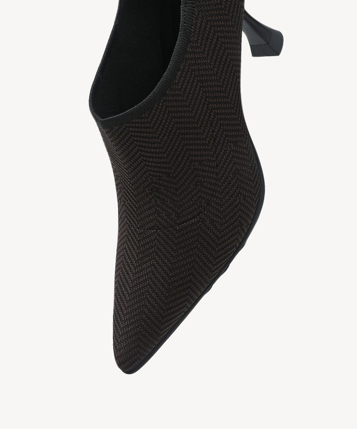 SoftBounce V-Knit Pointed Toe Stiletto Bootie