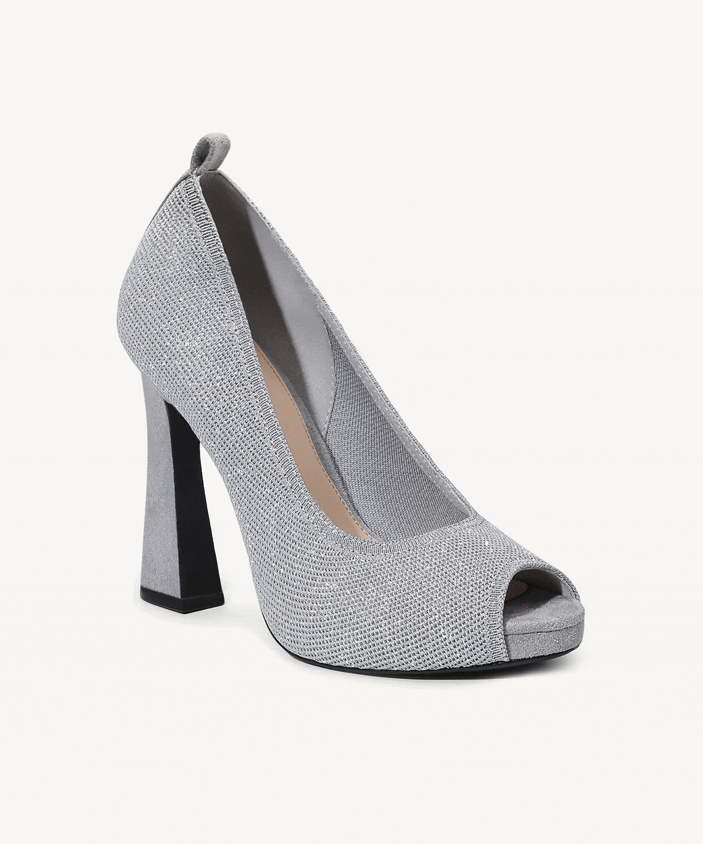 PowerWalk Peep-toe Heeled Pump