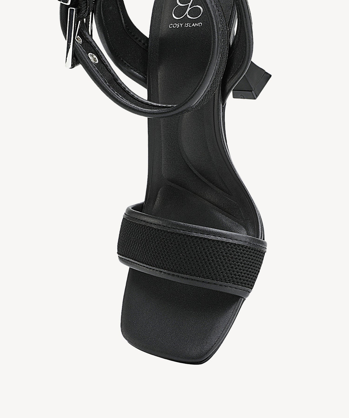 ComfyStrap Ankle Heeled Sandal