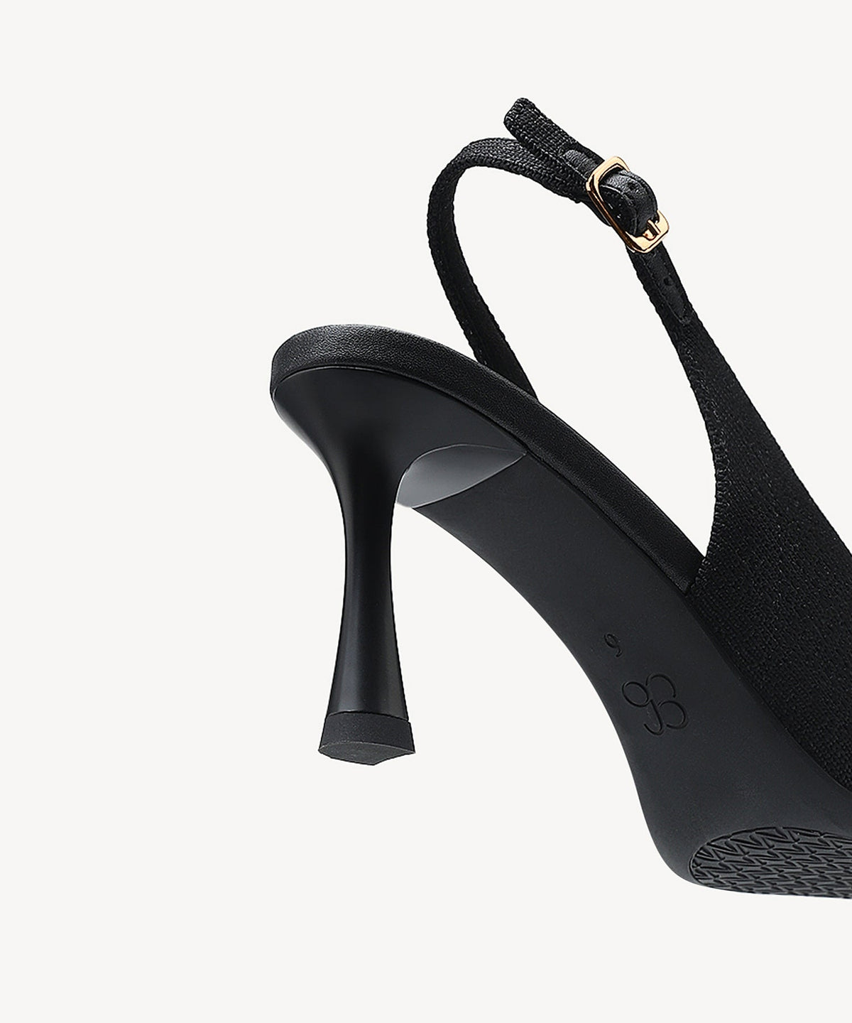 Contour V-Luxe Pointed Toe Heeled Slingback