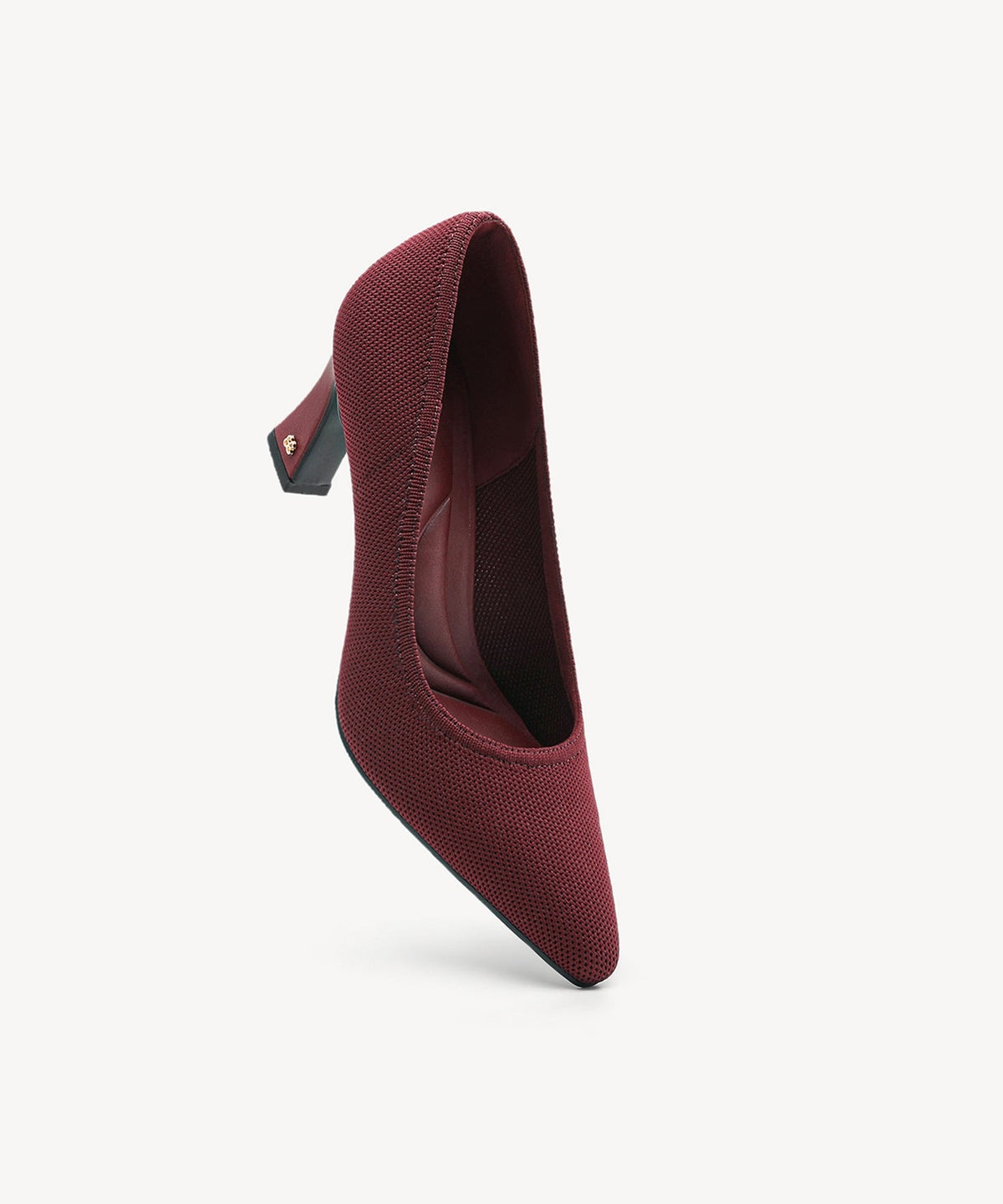 SerenTouch Pointed Toe Heeled Pump