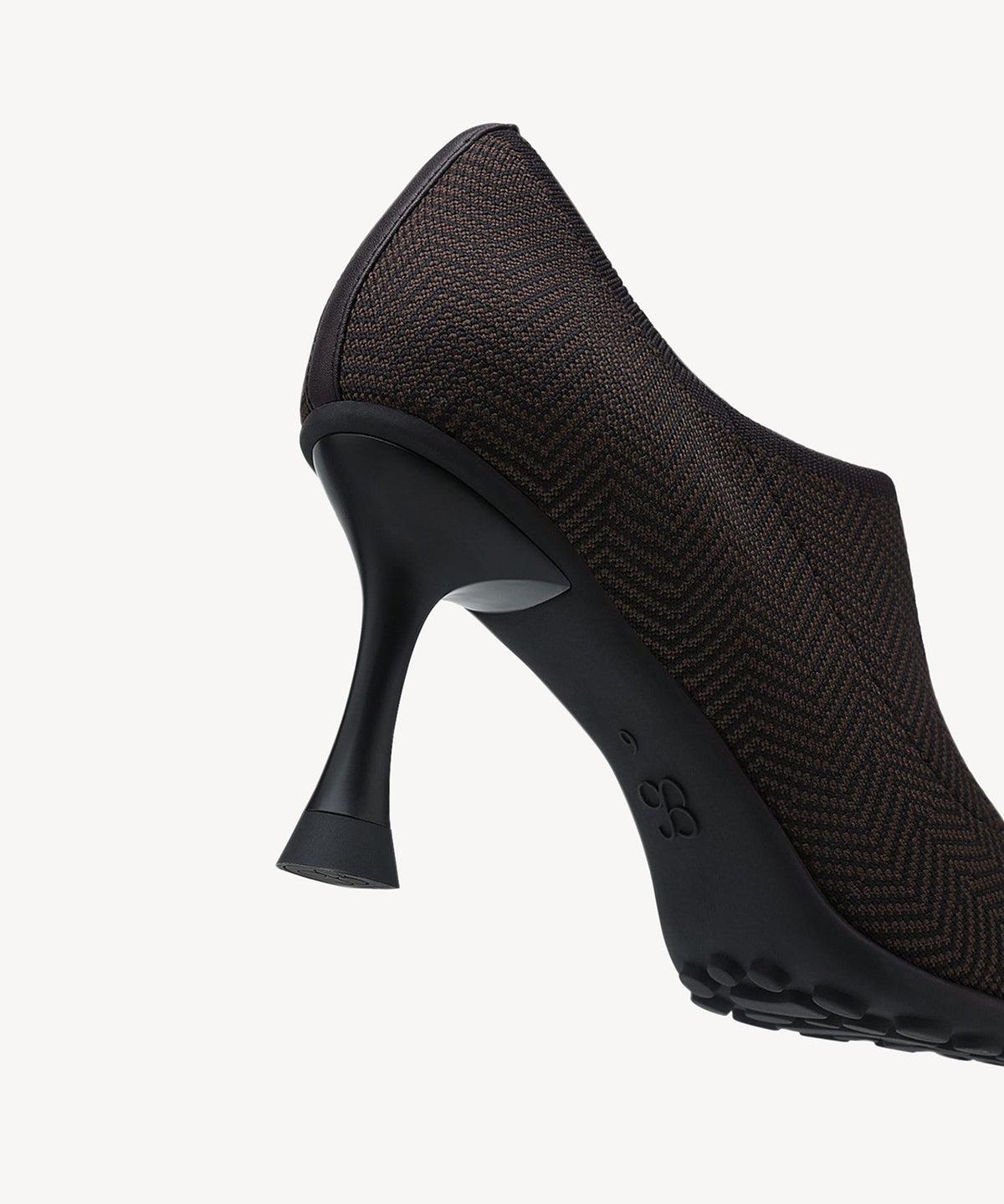 SoftBounce V-Knit Pointed Toe Stiletto Bootie