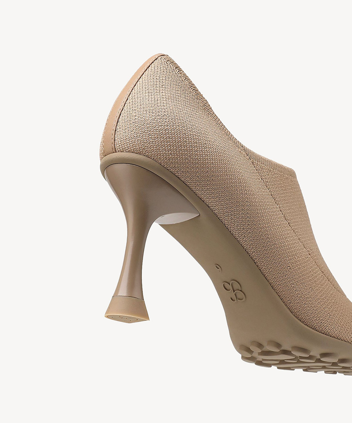SoftBounce V-Knit Pointed Toe Stiletto Bootie