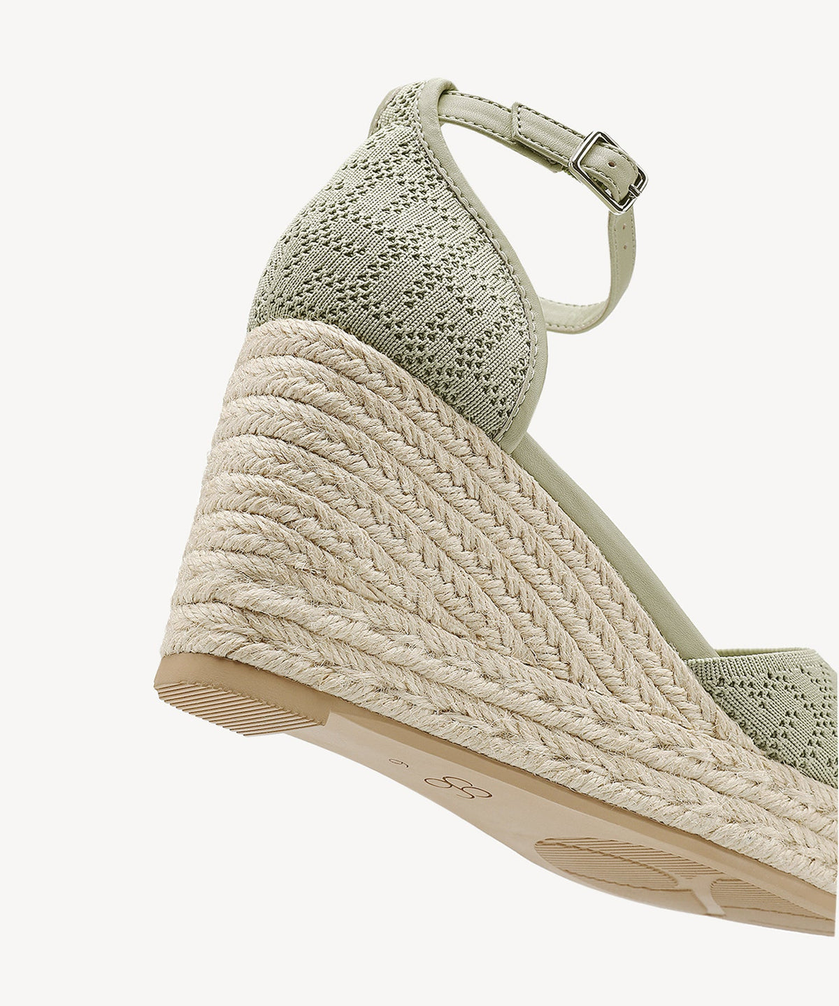 Commute Espadrilles Round Toe Wedge Sandal