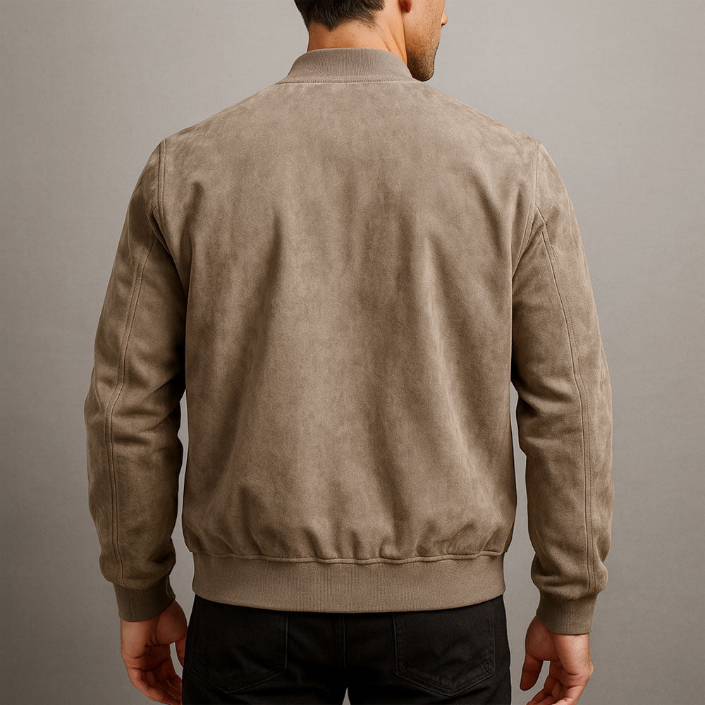 Mario | Chaqueta Efecto Ante