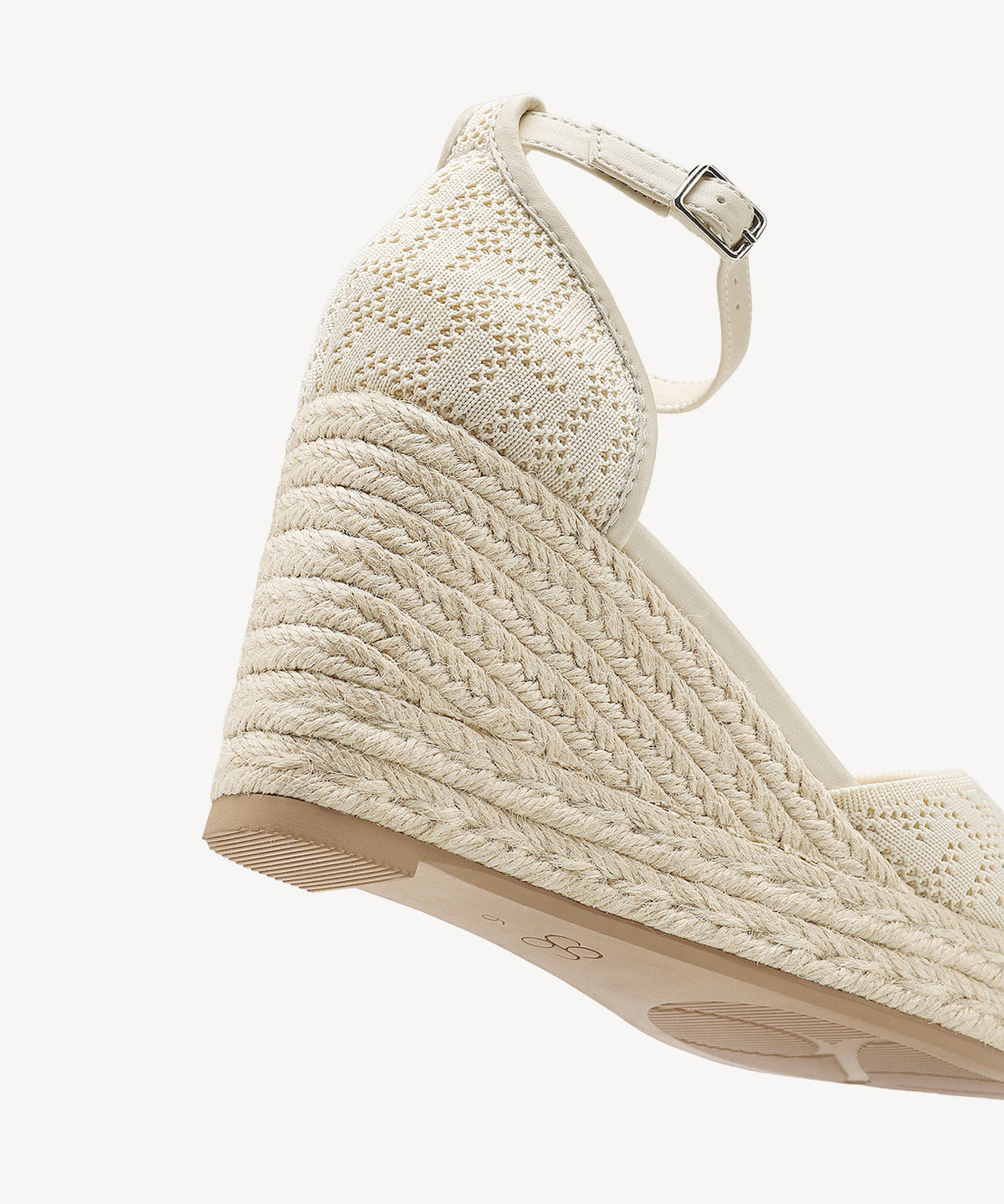 Commute Espadrilles Round Toe Wedge Sandal