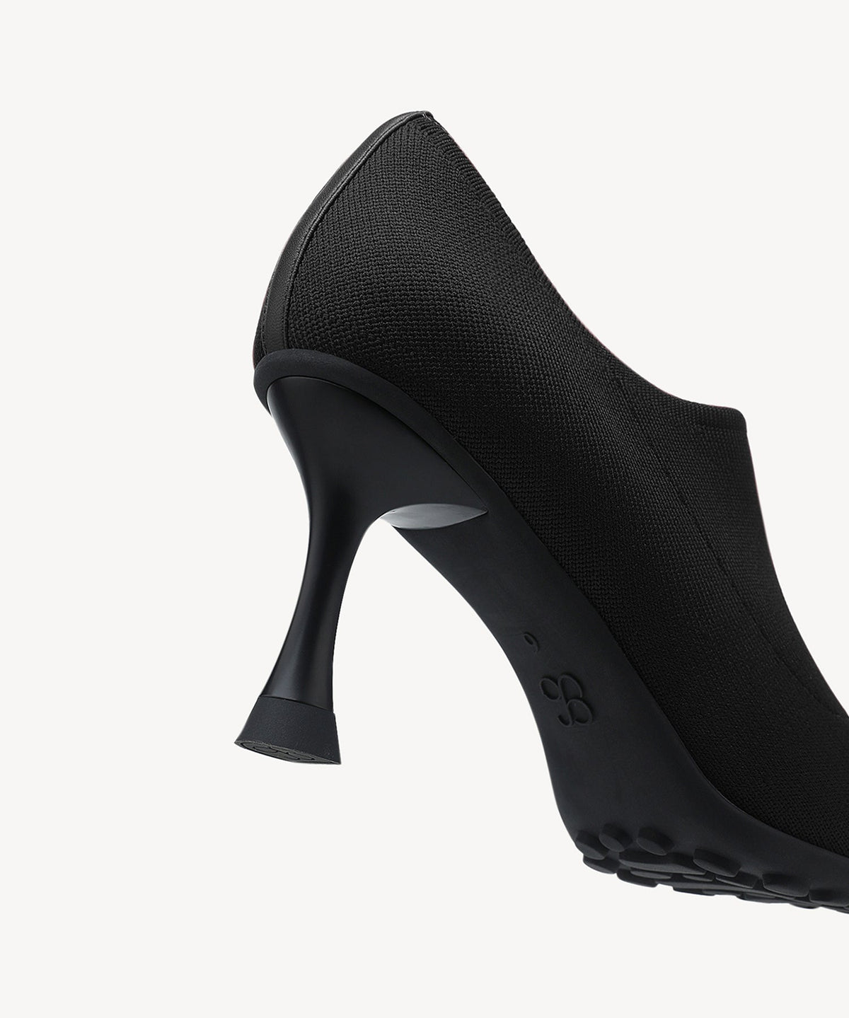 SoftBounce V-Knit Pointed Toe Stiletto Bootie