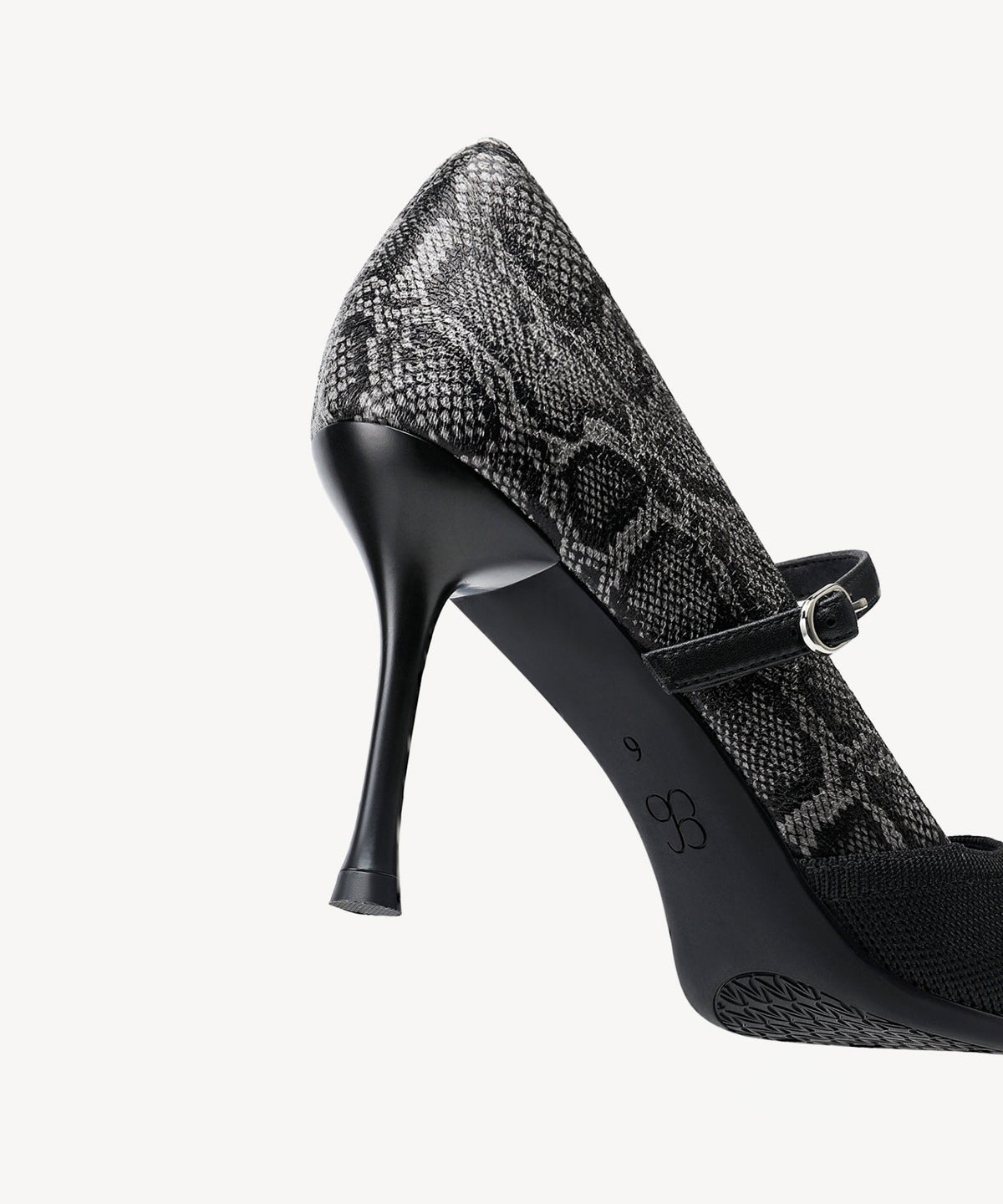 Bicolor Grace Pointed Toe Heeled Pump