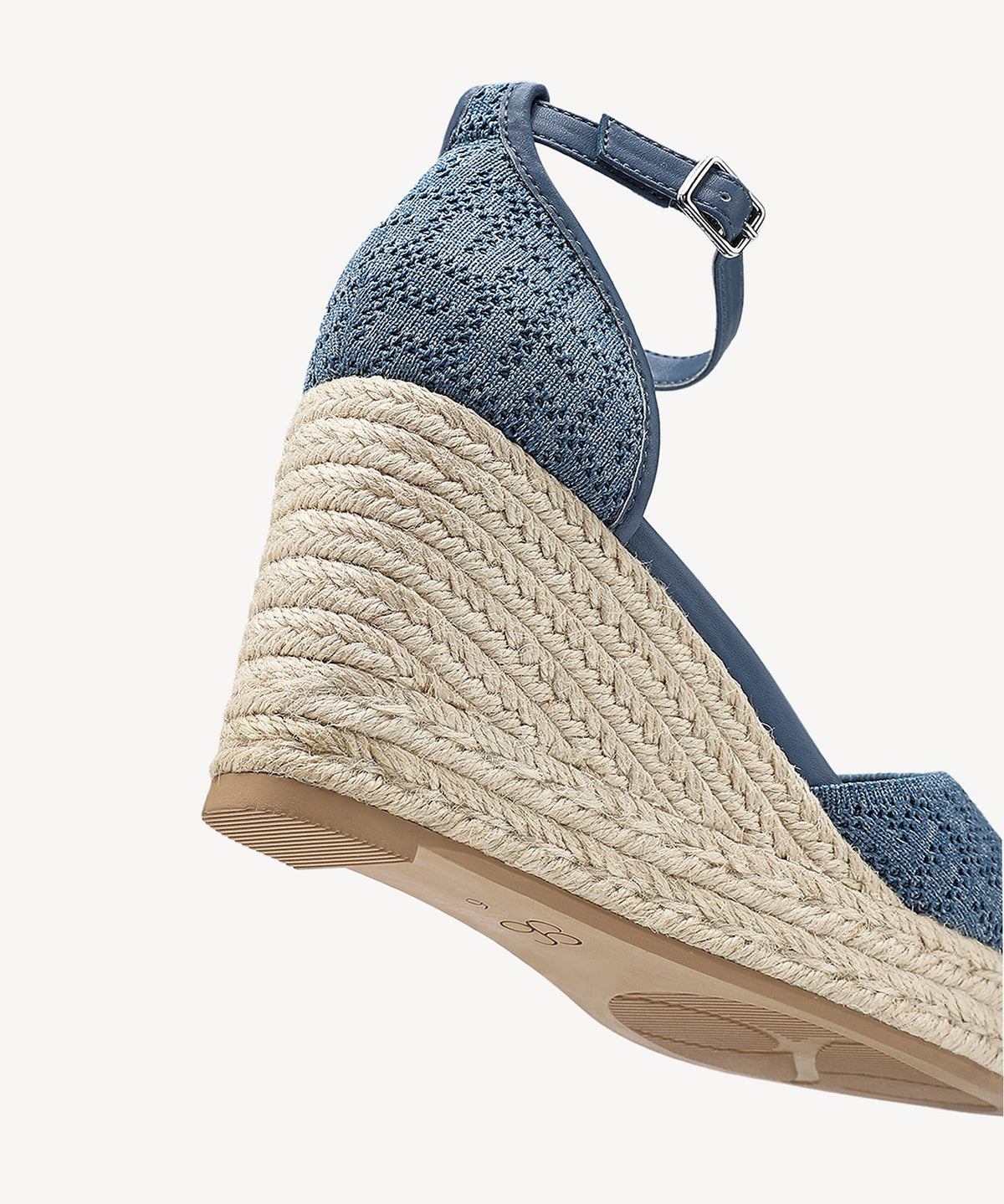 Commute Espadrilles Round Toe Wedge Sandal
