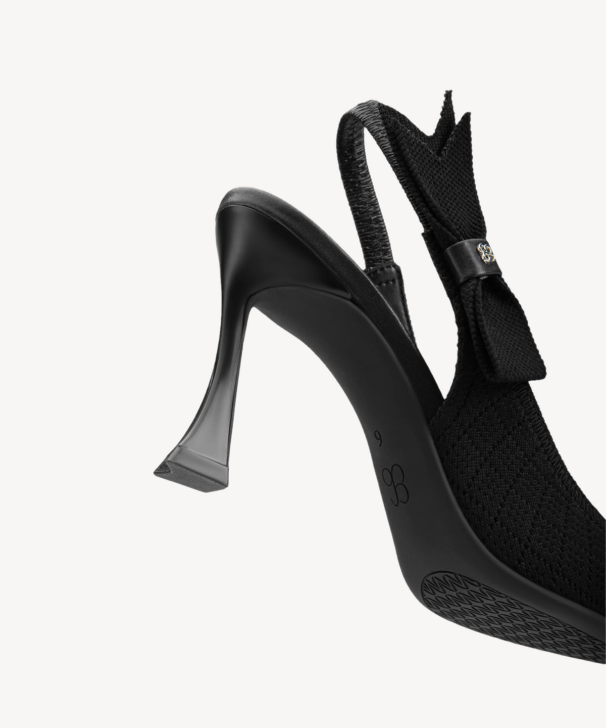 EverLush Bowknot Pointed Toe Heeled Slingback