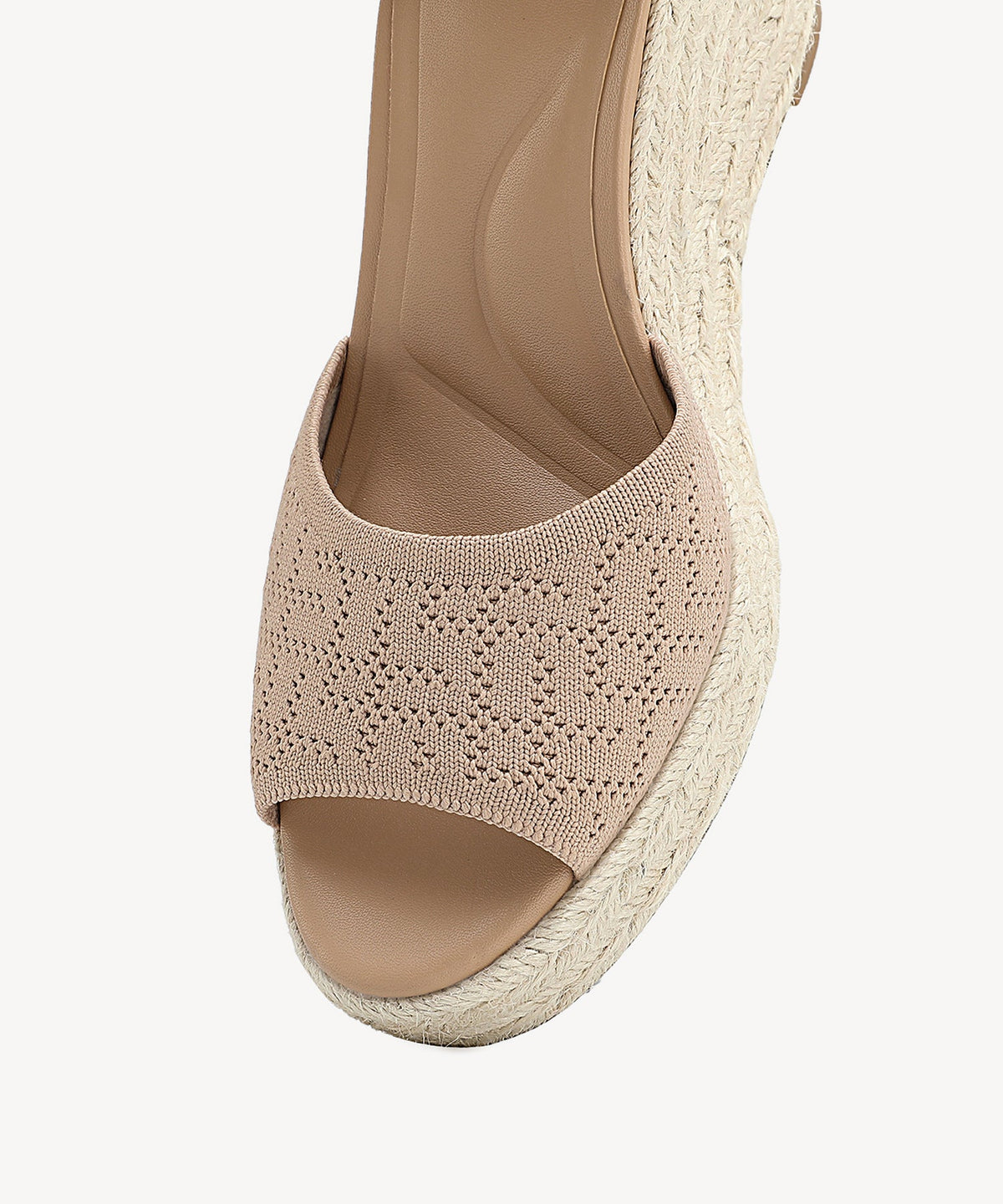 Commute Espadrilles Round Toe Wedge Sandal