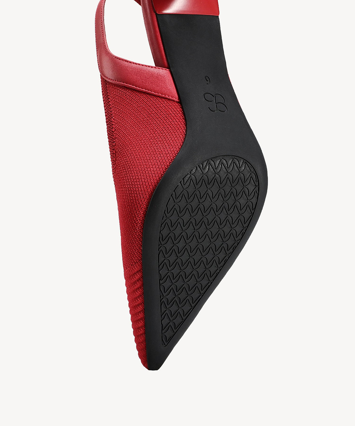 Elegant Ligne Pointed Toe Heeled Slingback