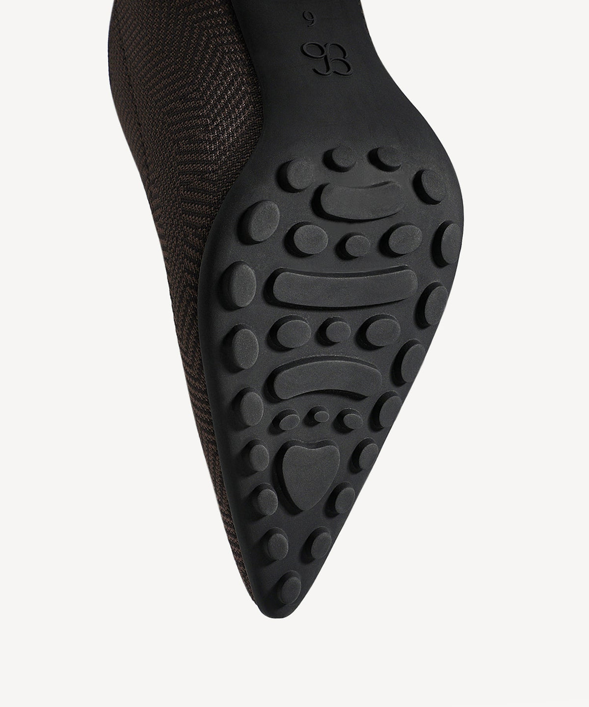 SoftBounce V-Knit Pointed Toe Stiletto Bootie