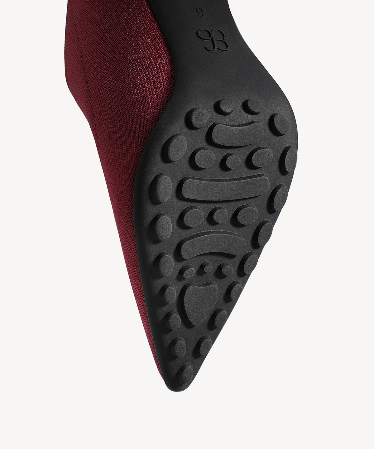 SoftBounce V-Knit Pointed Toe Stiletto Bootie