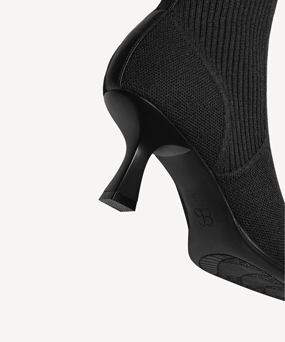 Elegliss Square Toe Sock Ankle Boot