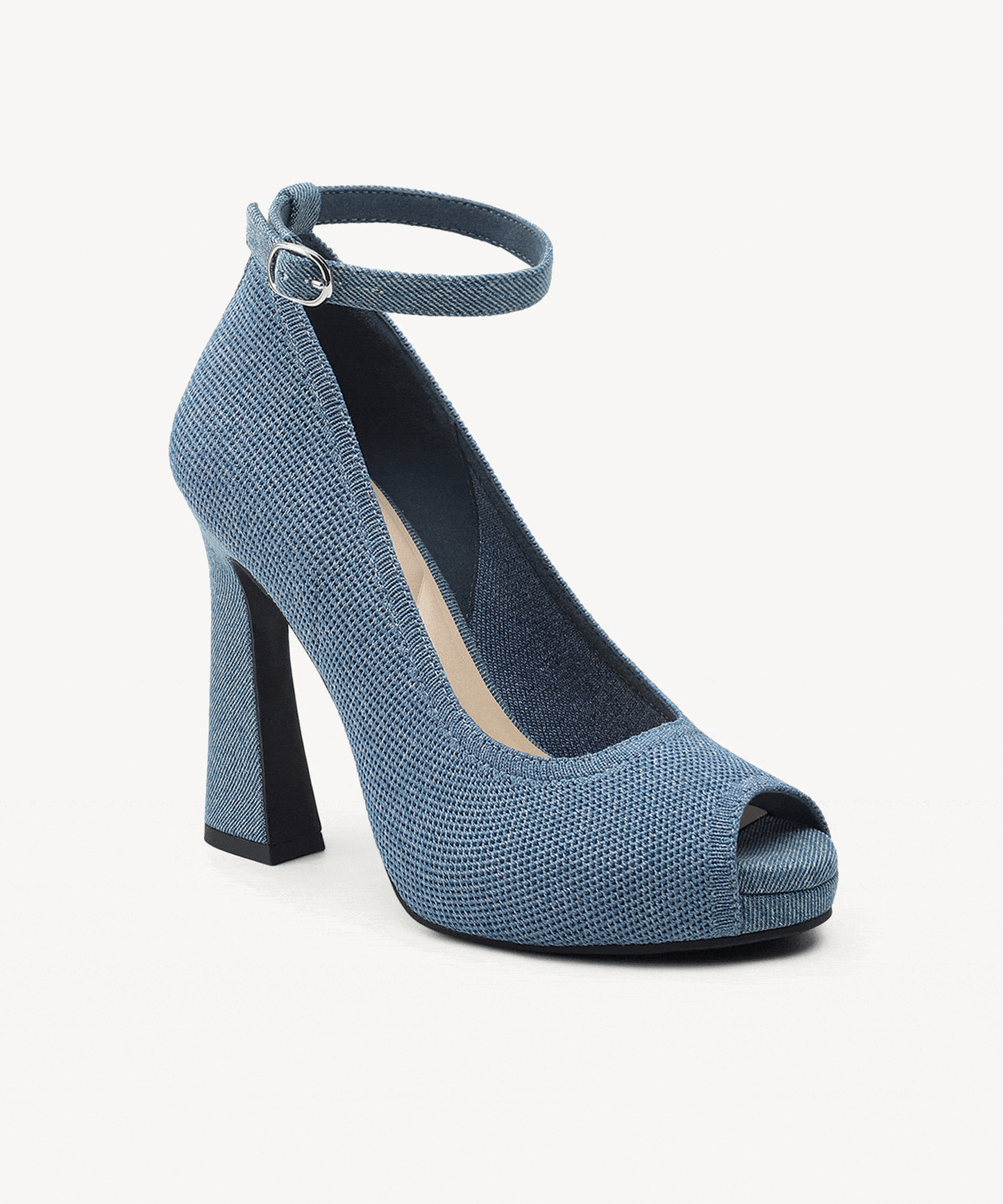 PowerWalk Peep-toe Heeled Pump