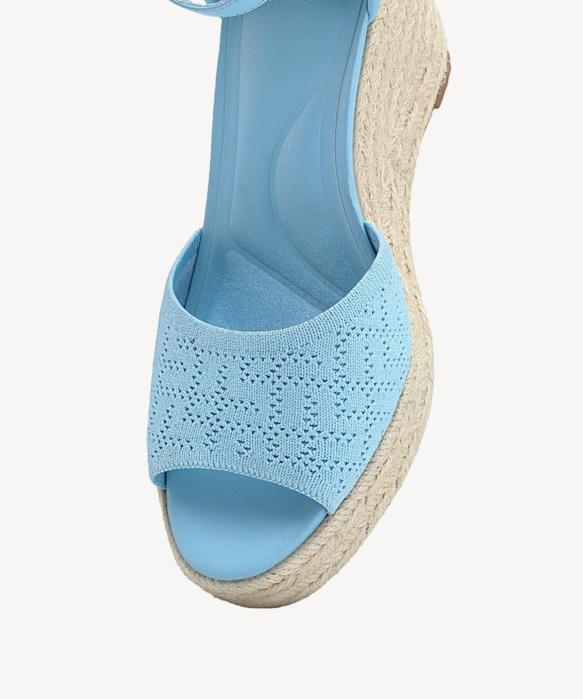 Commute Espadrilles Round Toe Wedge Sandal