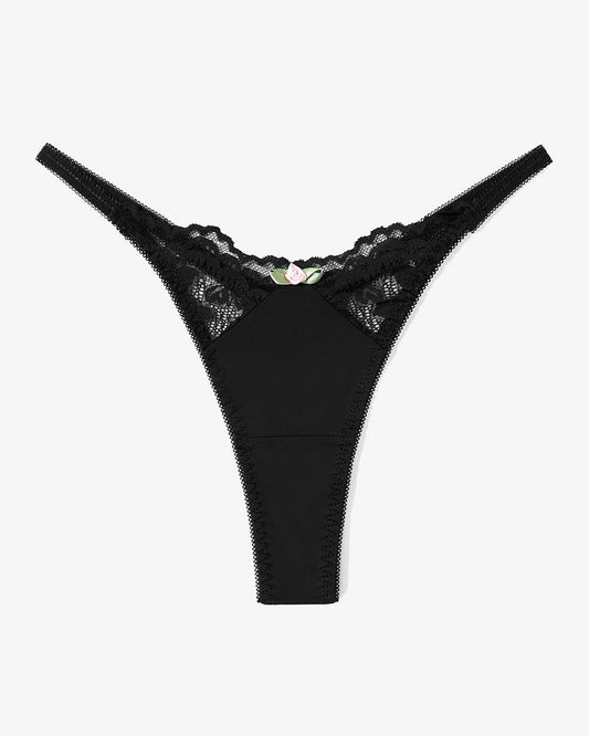 Tanga de Encaje Calado