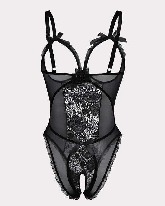 Christmas Lace Mini Bodysuit