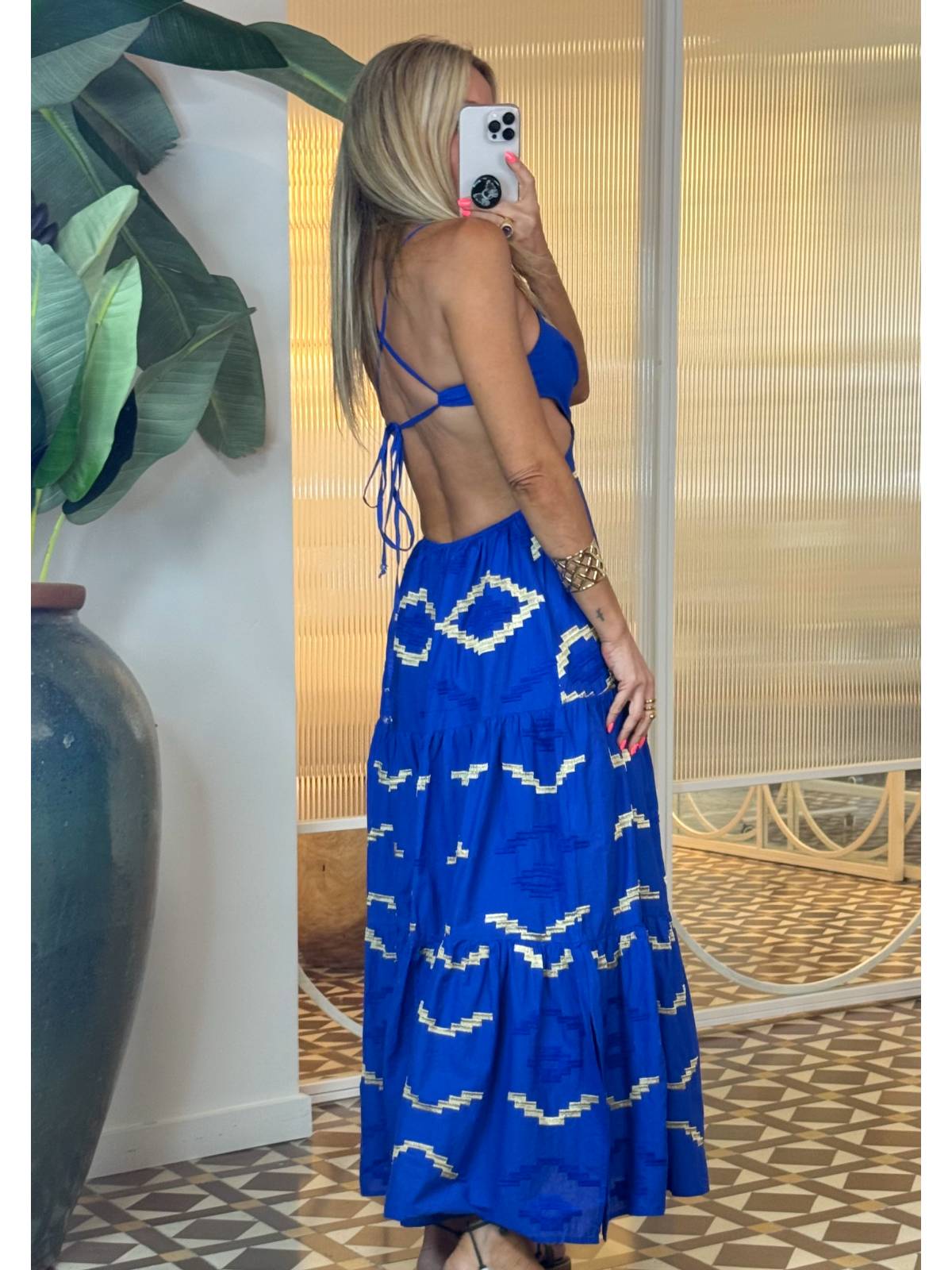 VESTIDO ANISSA  AZUL