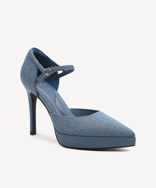 Spotlight Strapped Stiletto Pump
