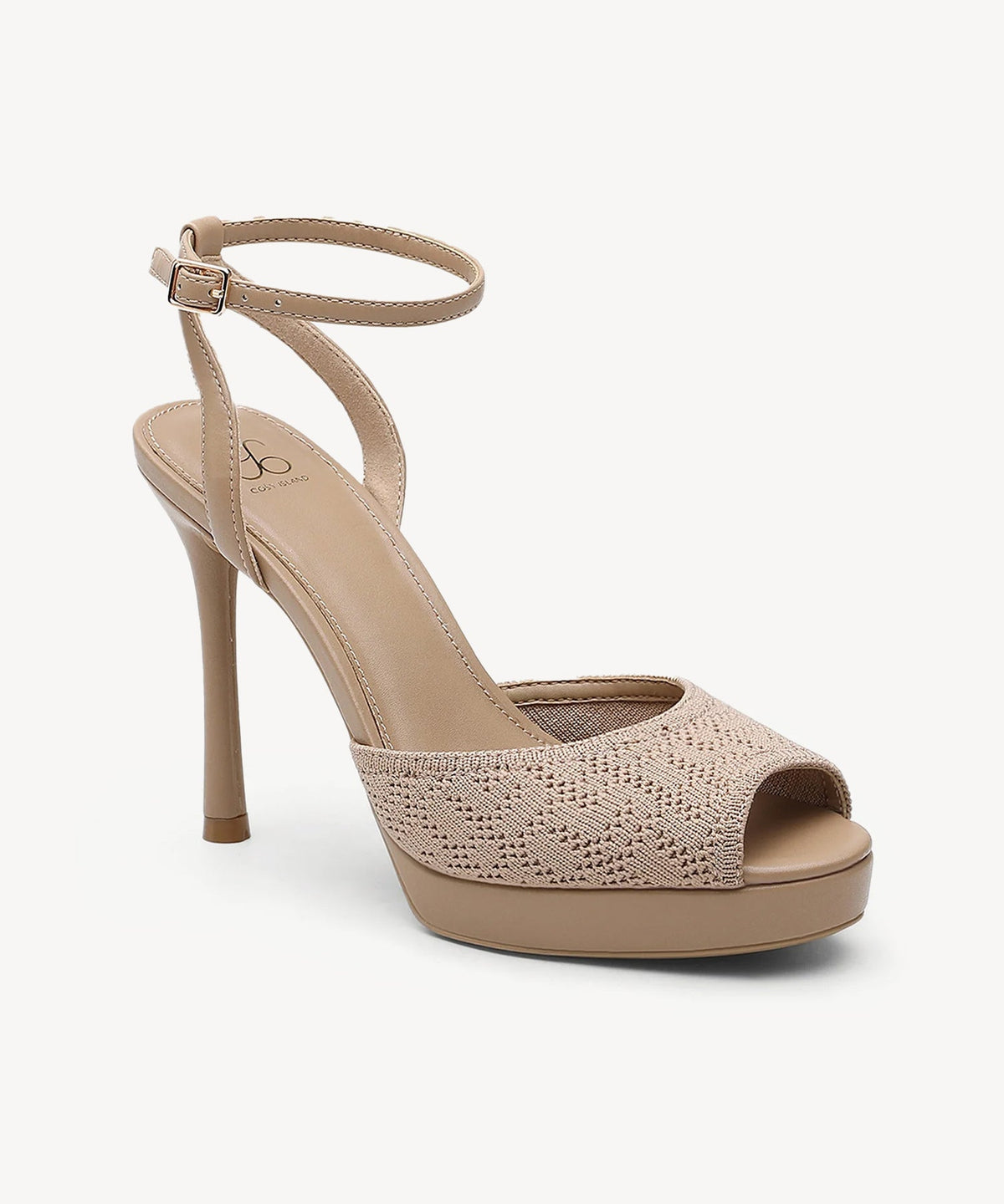 GlamStride Platform Stiletto Sandal