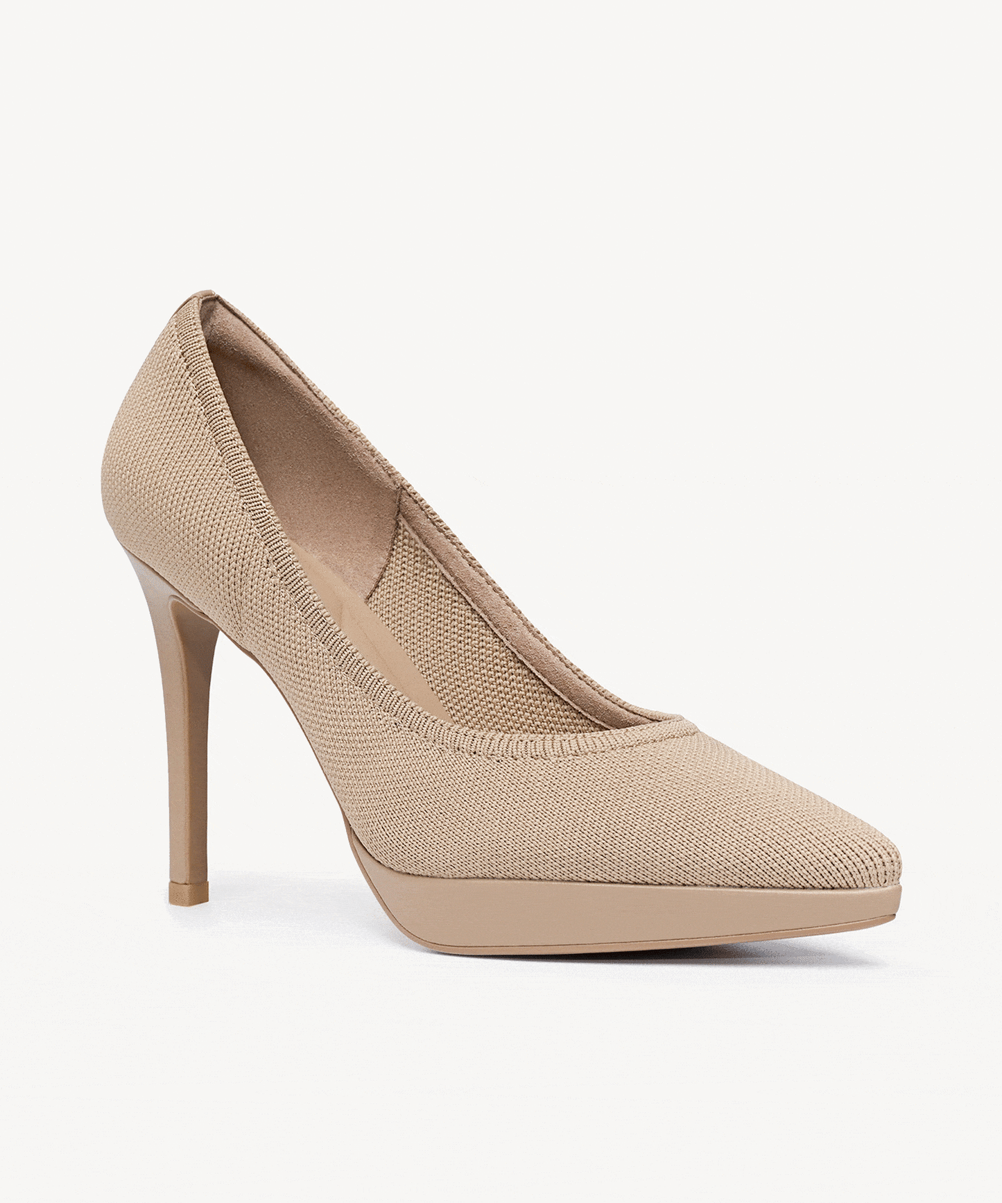 StyleFlex Pointed Toe Heeled Platform Pump - 2X Wide