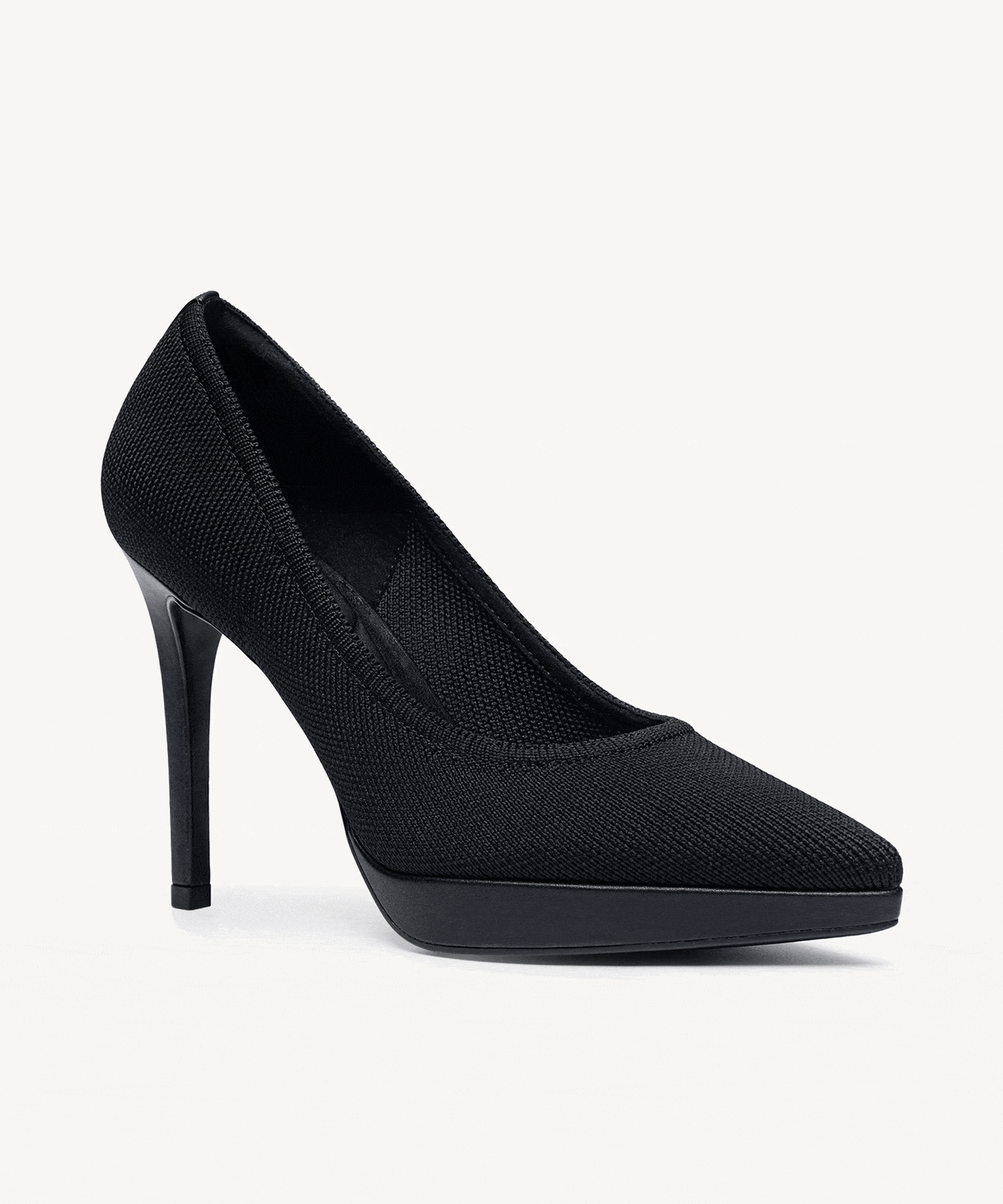 StyleFlex Pointed Toe Heeled Platform Pump - 2X Wide