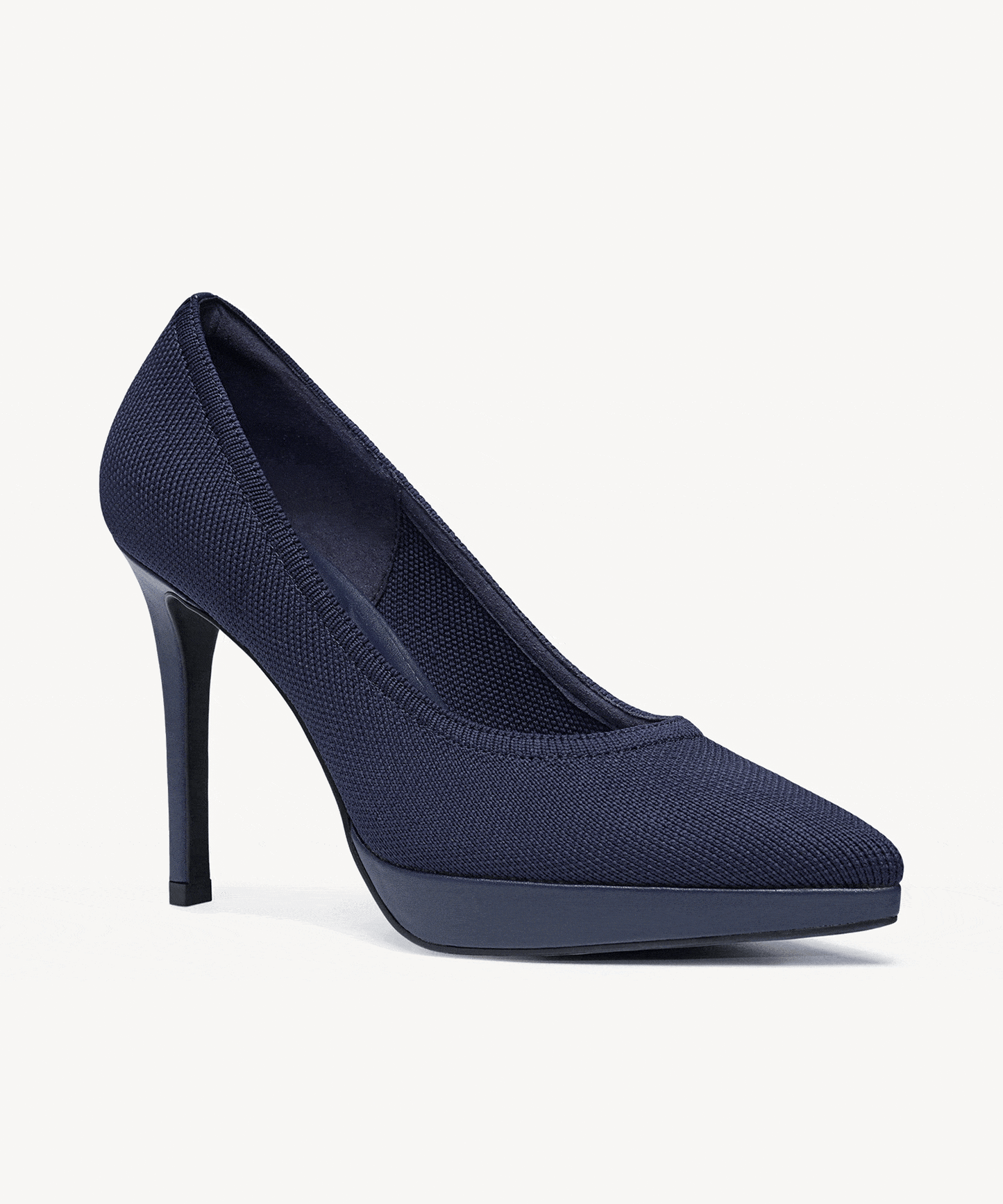 StyleFlex Pointed Toe Heeled Platform Pump - 2X Wide