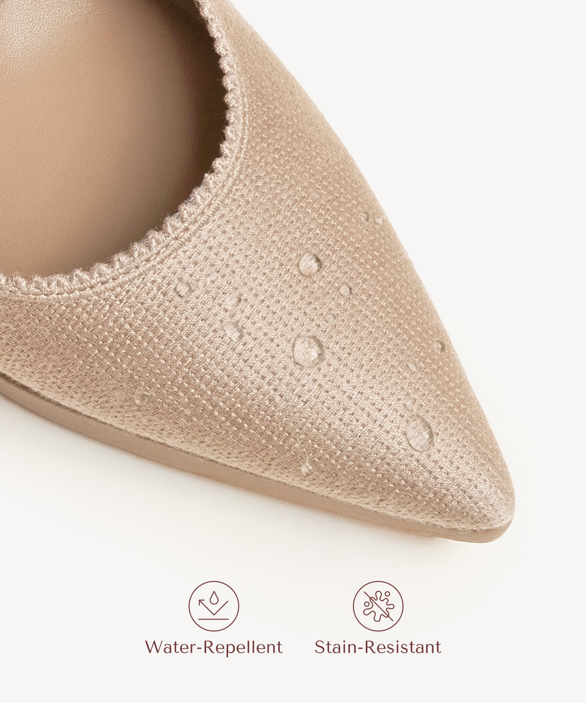 EmbroDance Pointed Toe Platform Heeled Slingback