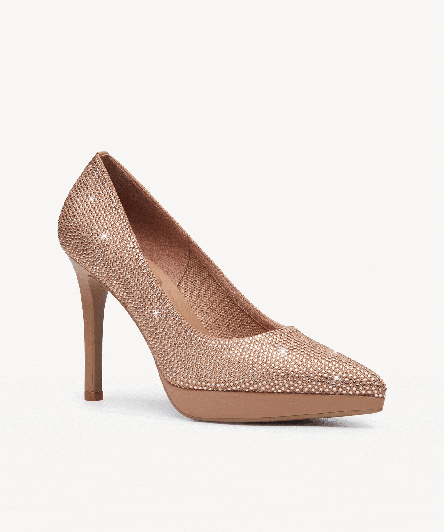 StyleFlex Pointed Toe Heeled Platform Pump