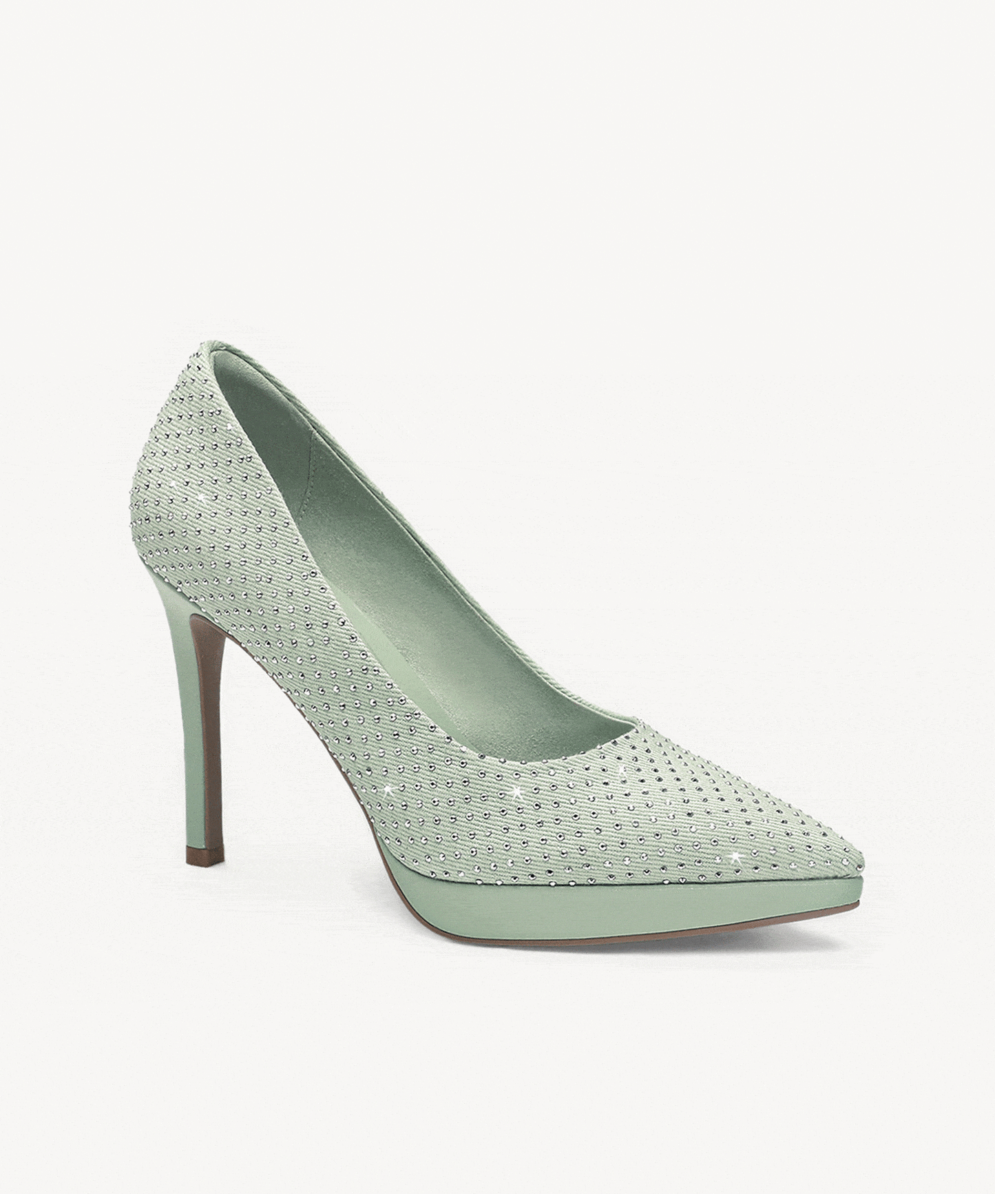 StyleFlex Pointed Toe Heeled Platform Pump