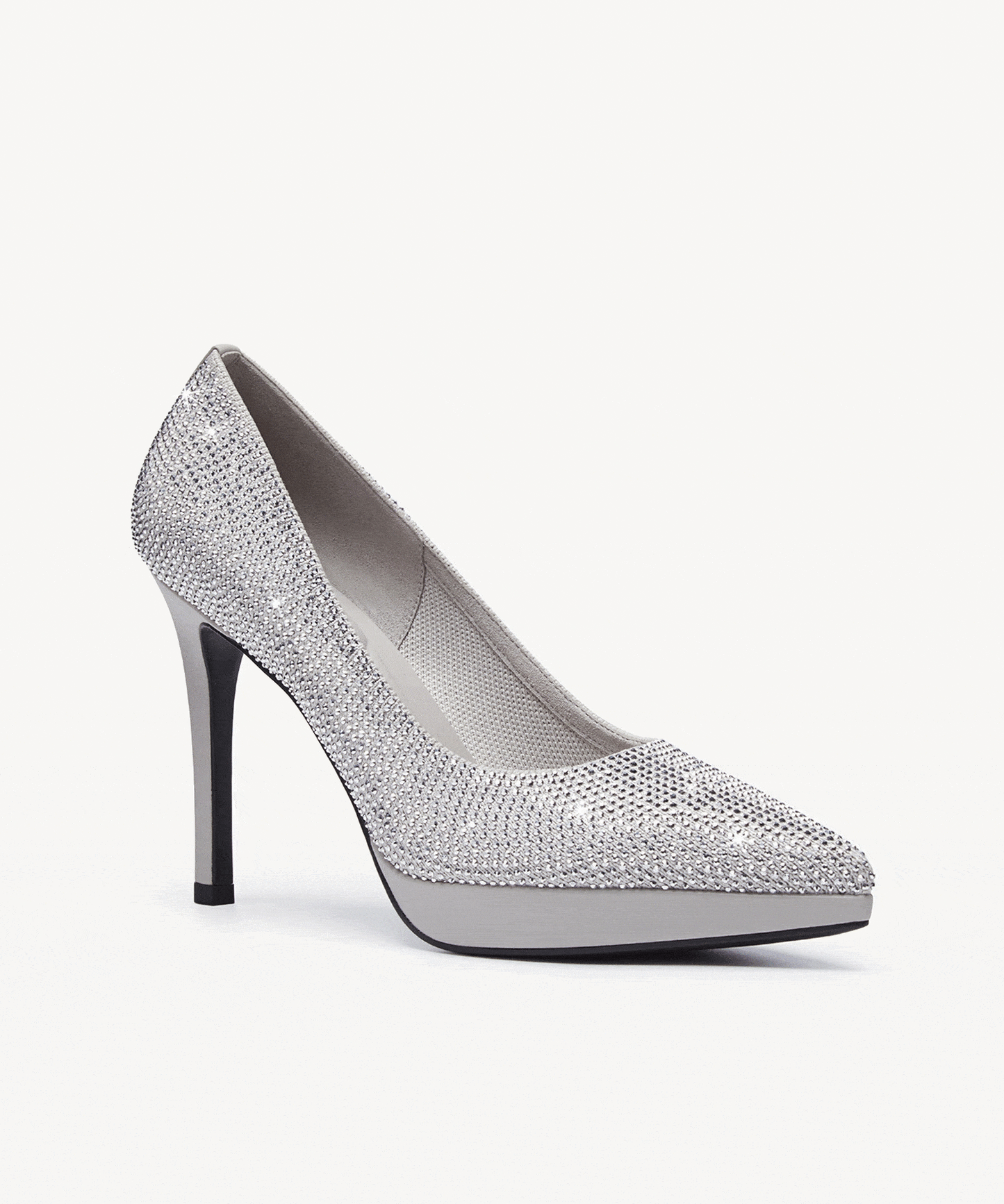 StyleFlex Pointed Toe Heeled Platform Pump