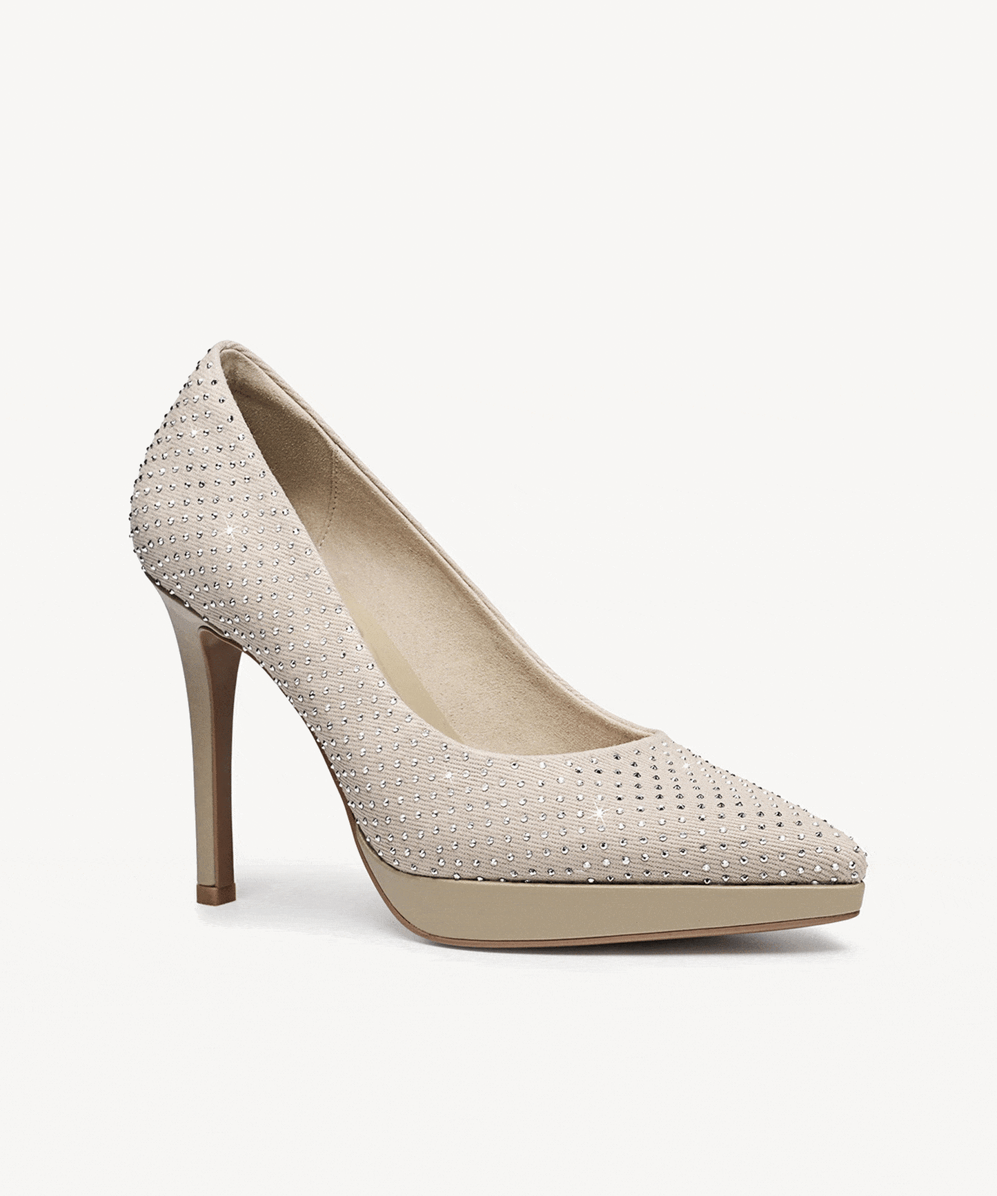 StyleFlex Pointed Toe Heeled Platform Pump