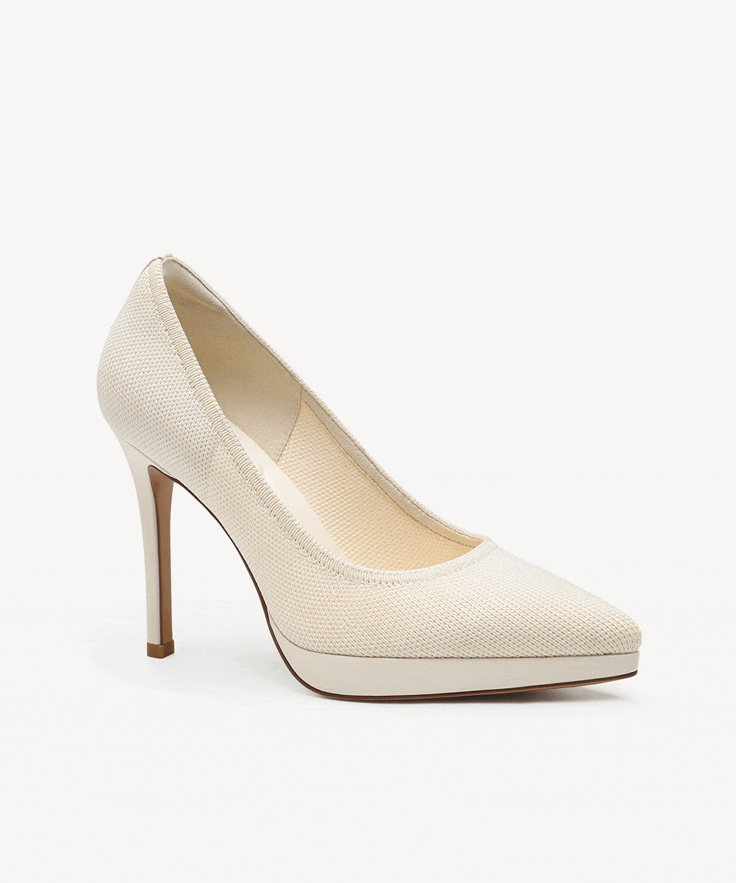 StyleFlex Pointed Toe Heeled Platform Pump