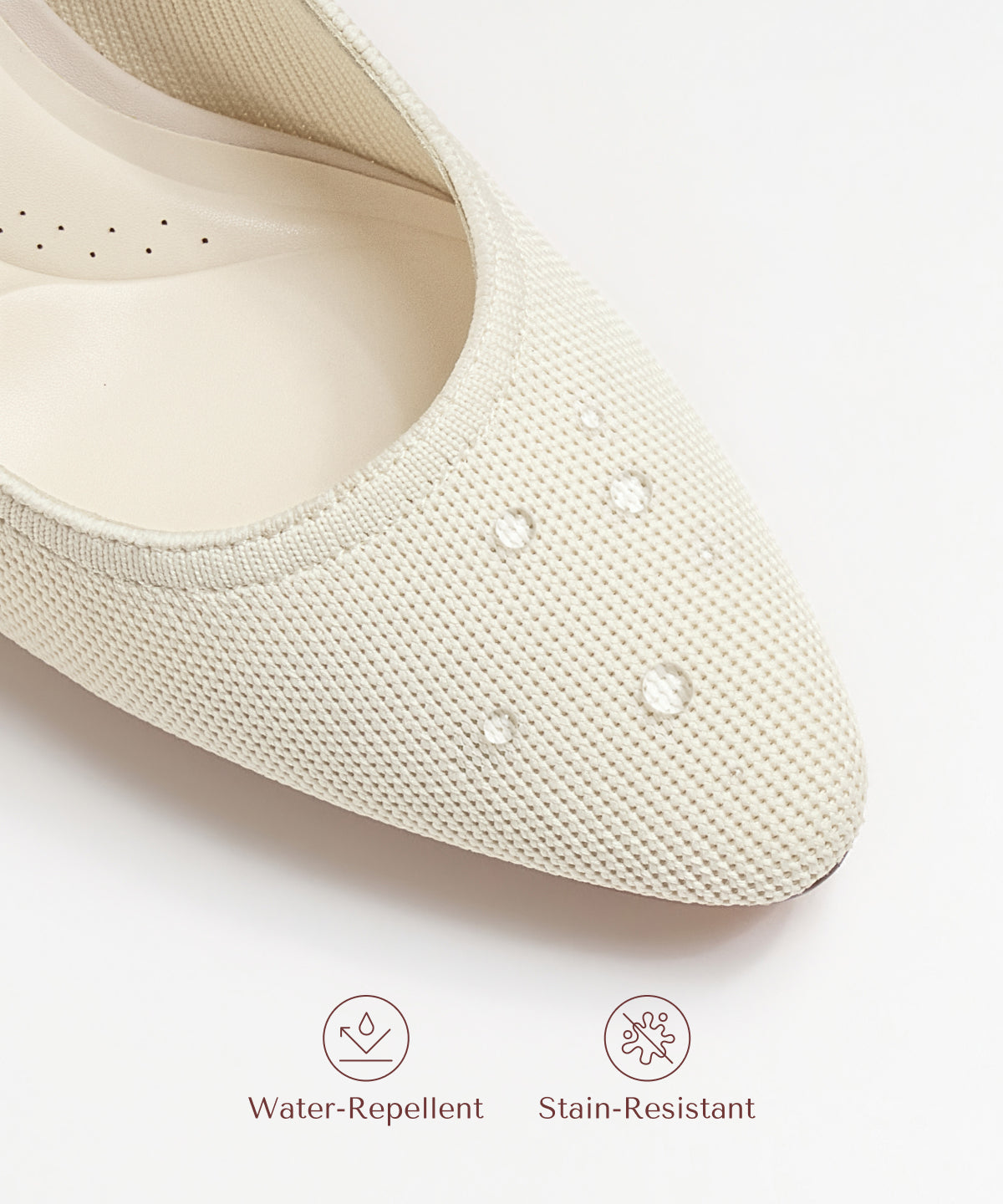 PillarMode Round Toe Block Heeled Pump