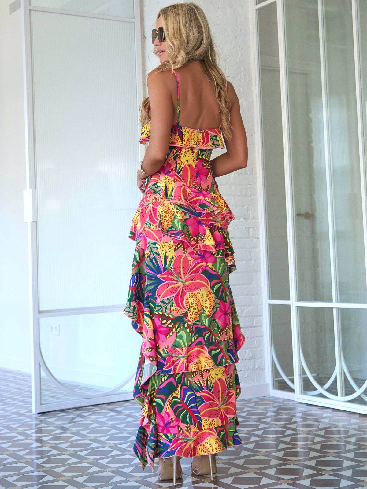 VESTIDO COATÍ CAMALEÓNICA