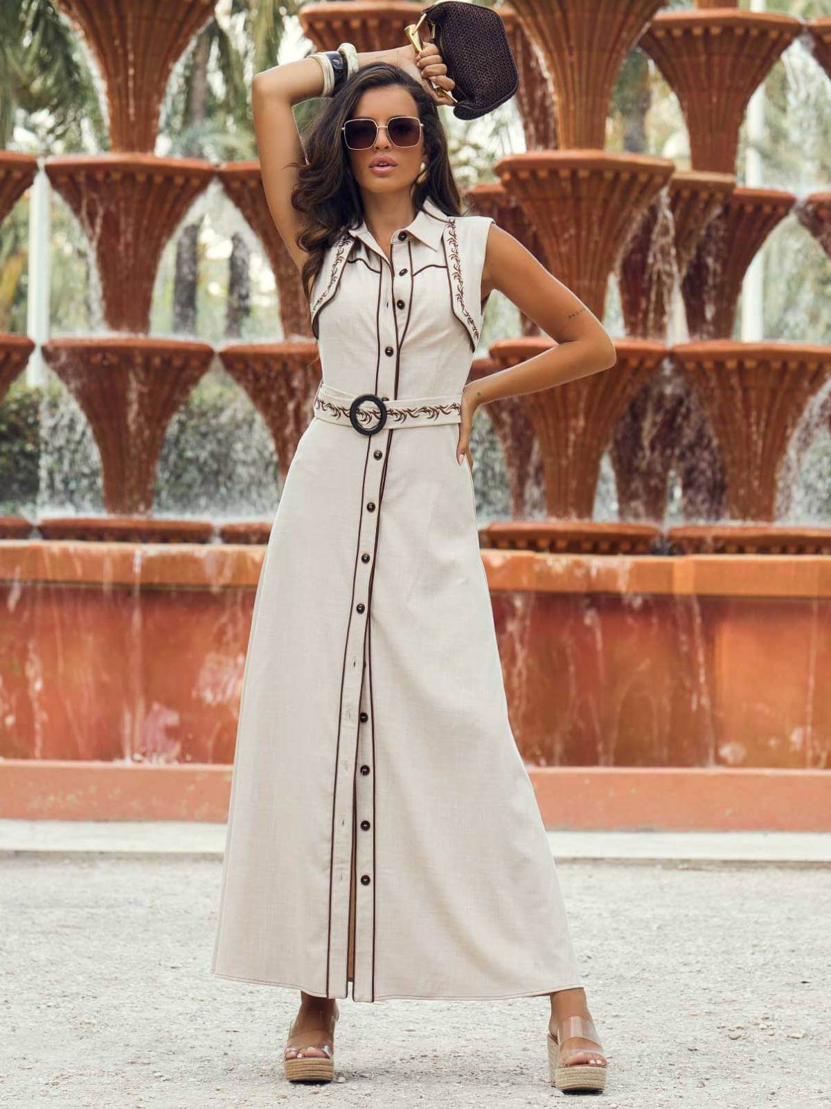 VESTIDO COLIBRÍ CAMALEÓNICA