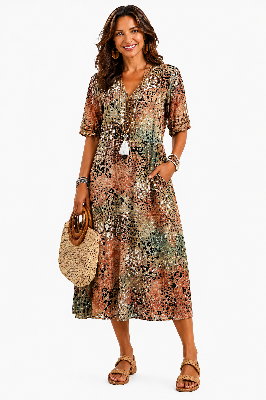 Vestido Duna – Elegancia natural que fluye