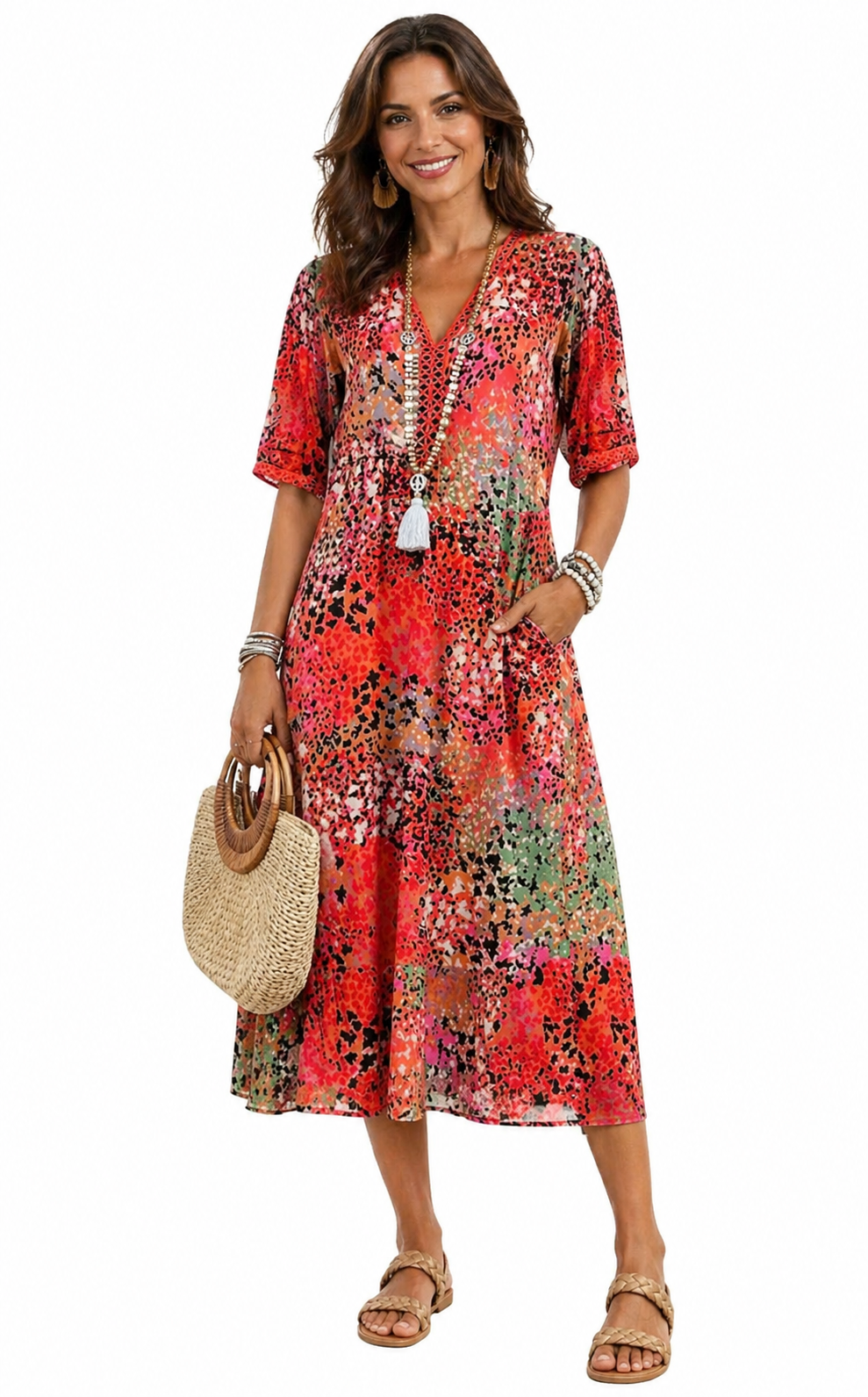 Vestido Duna – Elegancia natural que fluye