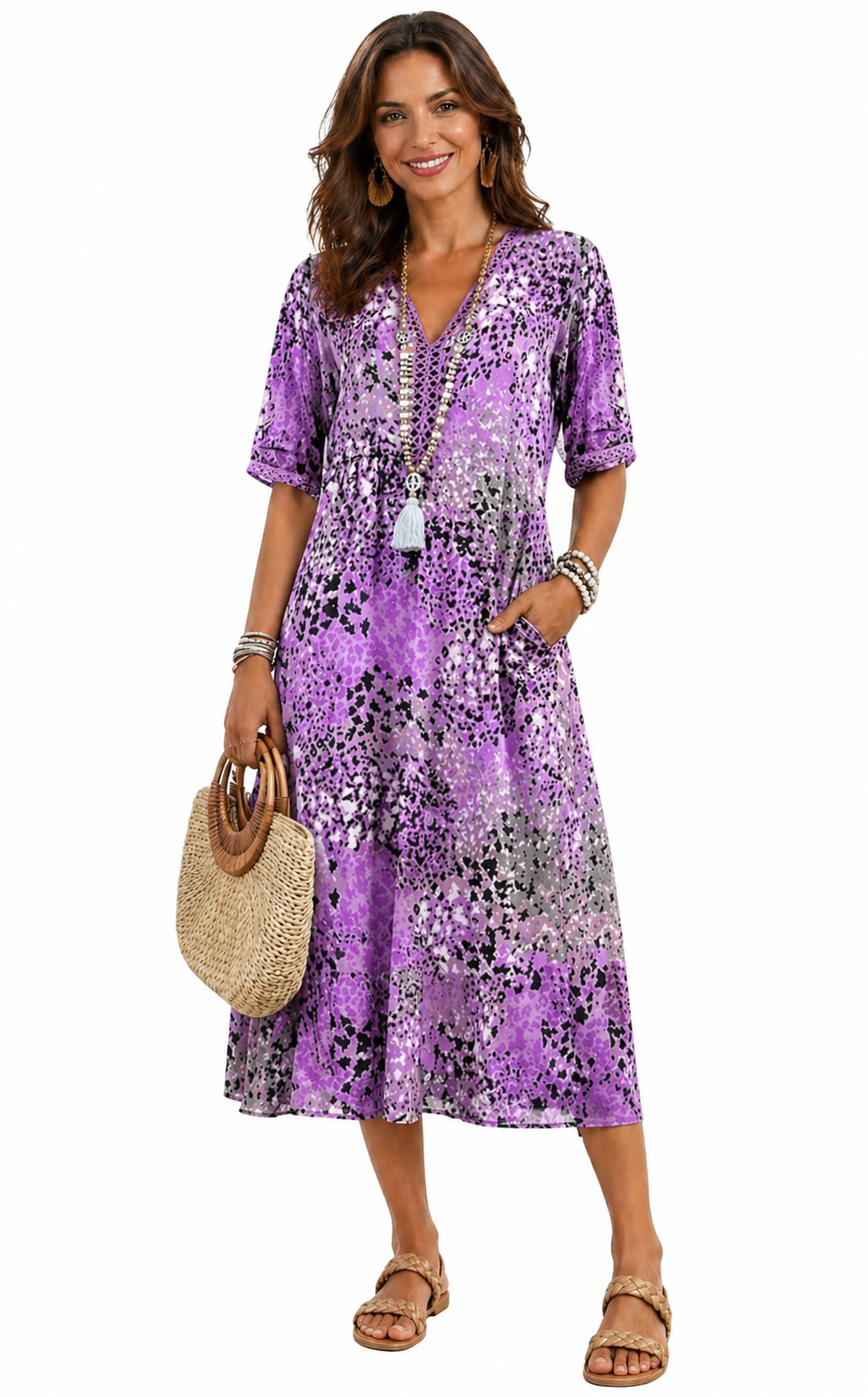 Vestido Duna – Elegancia natural que fluye
